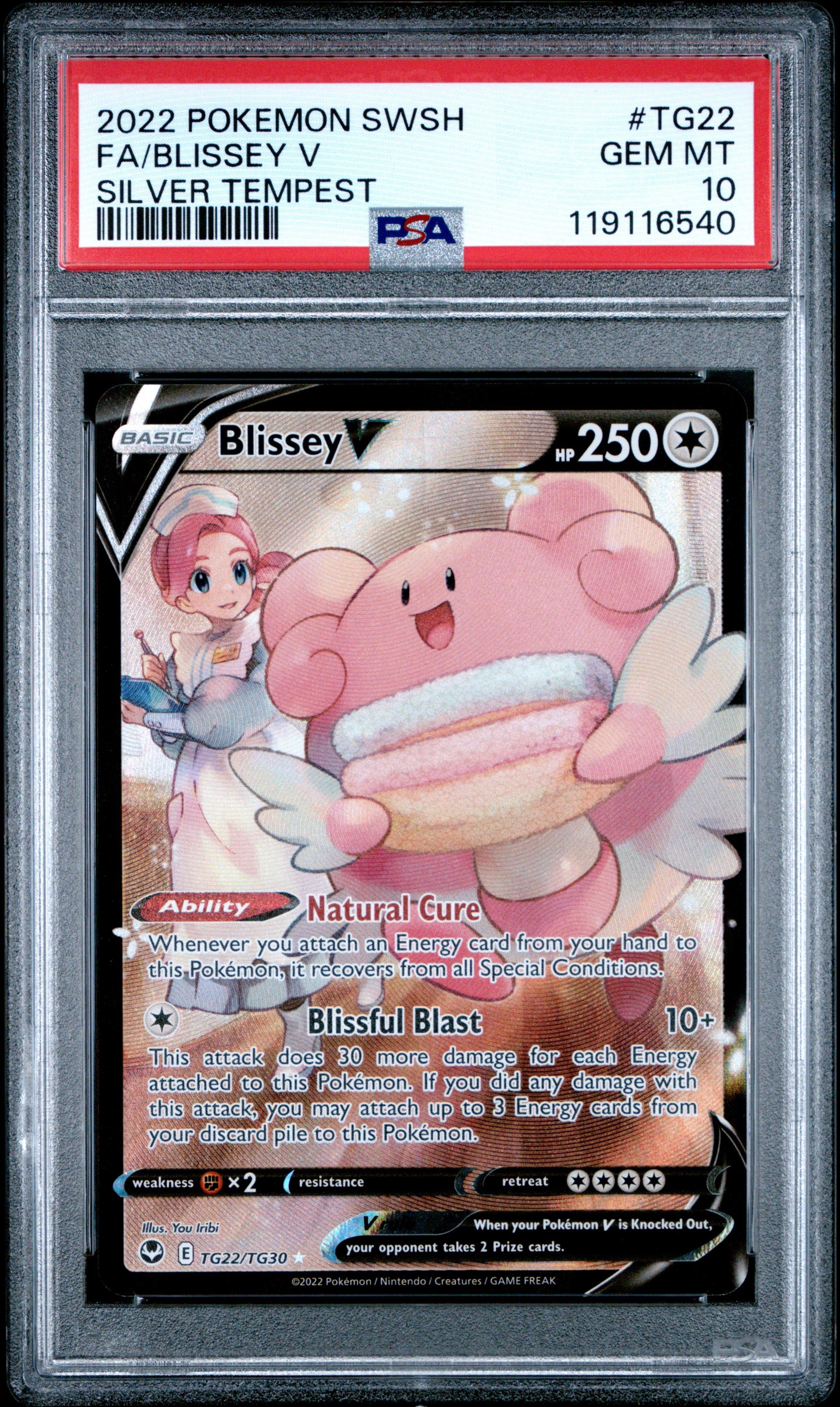 blissey v pokemon card price - 119/198 - Ultra Rare - Sword & Shield remove all Special Conditions from it Blissey V - 119/198 -