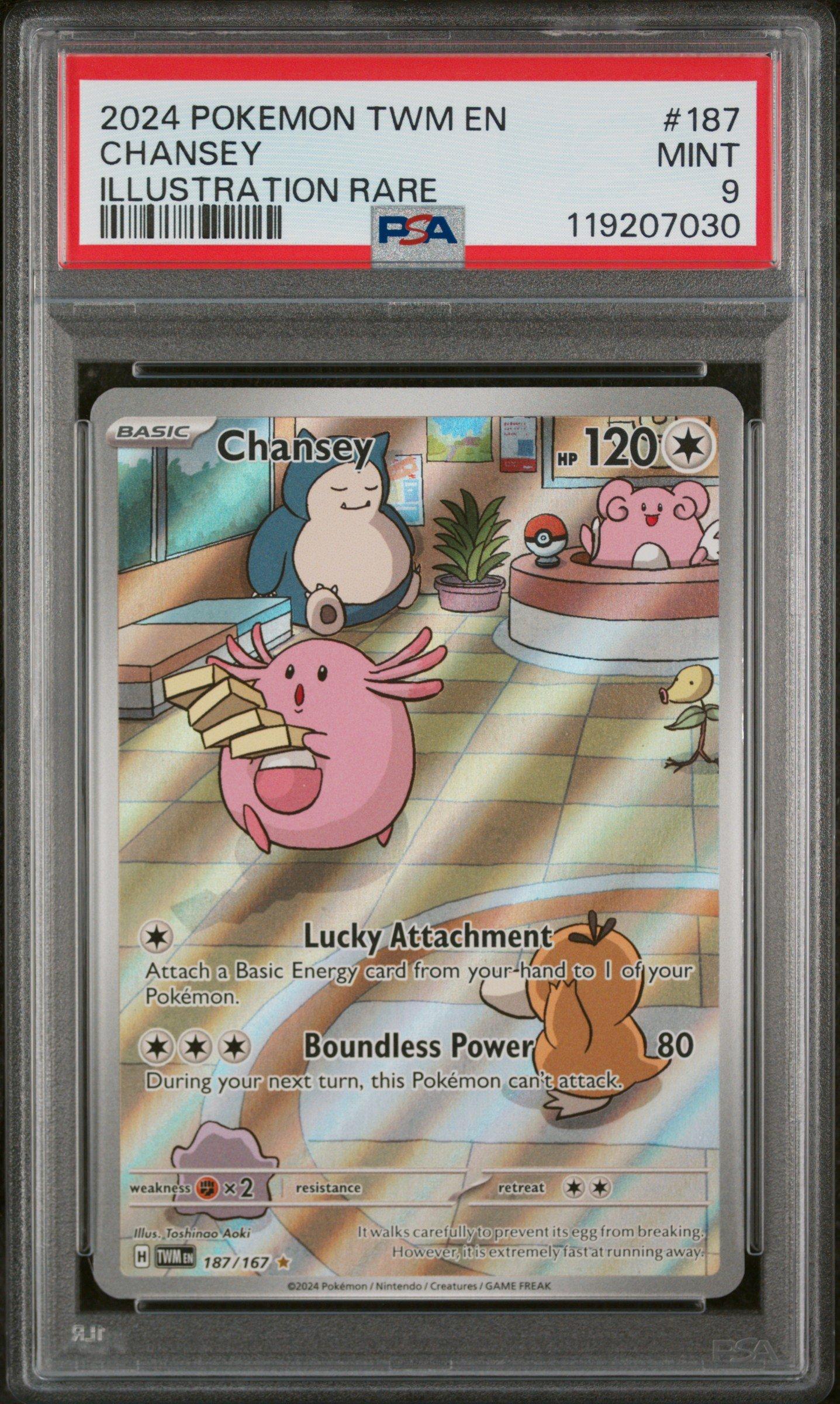2024 Pokemon Twm En-twilight Masquerade 187 Chansey