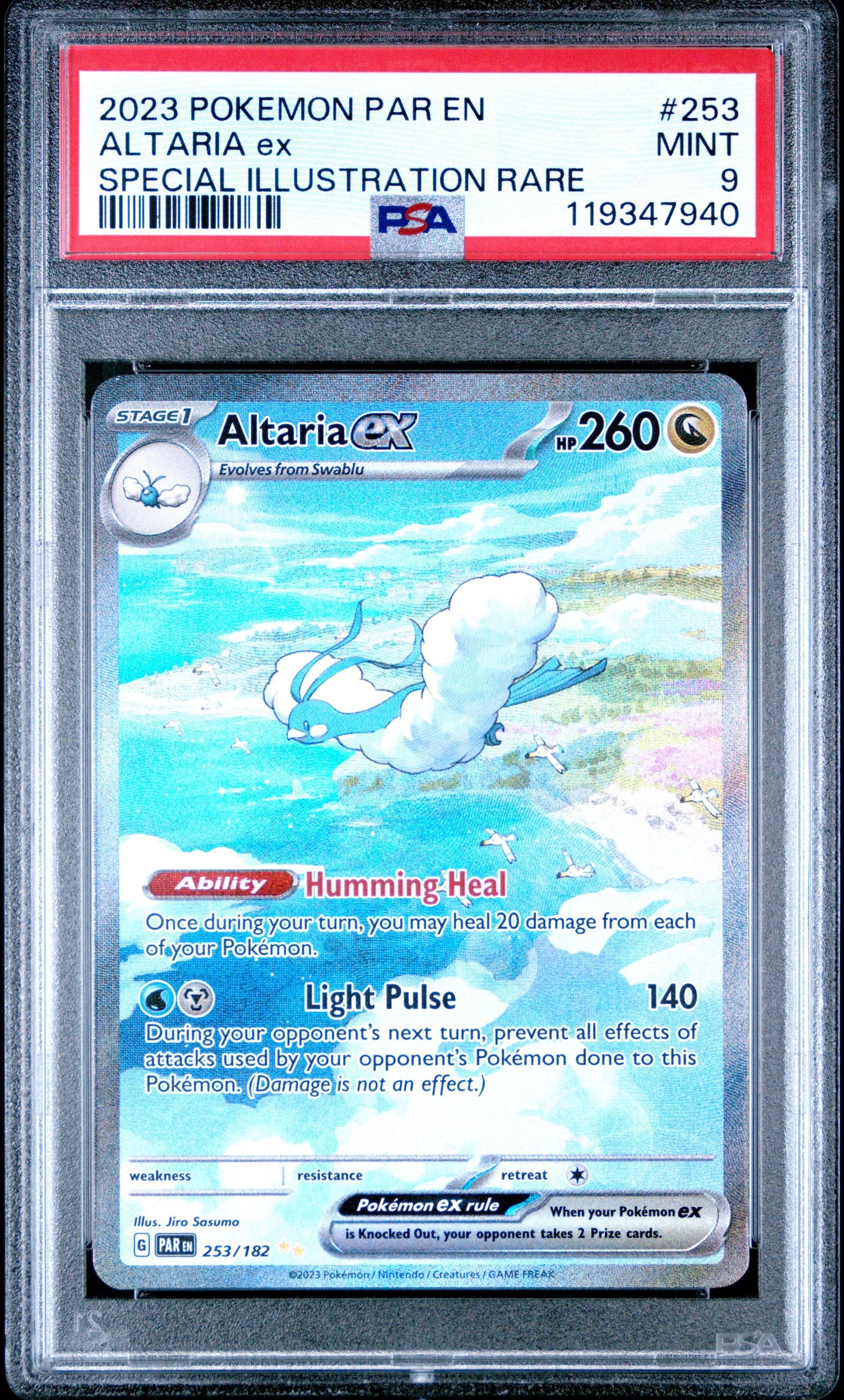 2023 Pokemon Par En-paradox Rift 253 Altaria Ex Special
