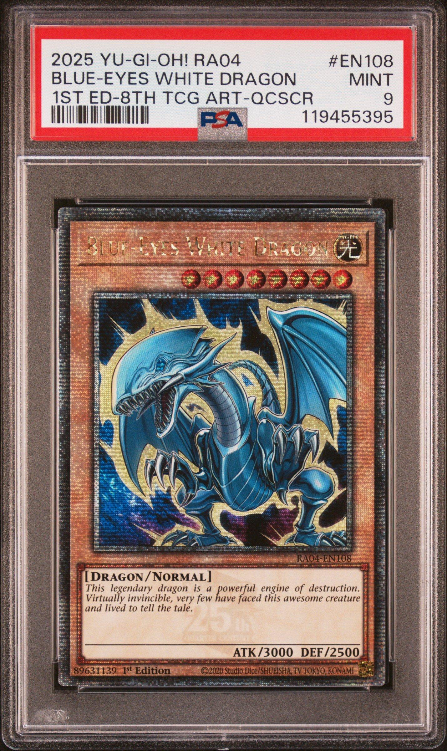 2025 Yu-gi-oh! Ra04-quarter Century Stampede En108 Blue-eyes White