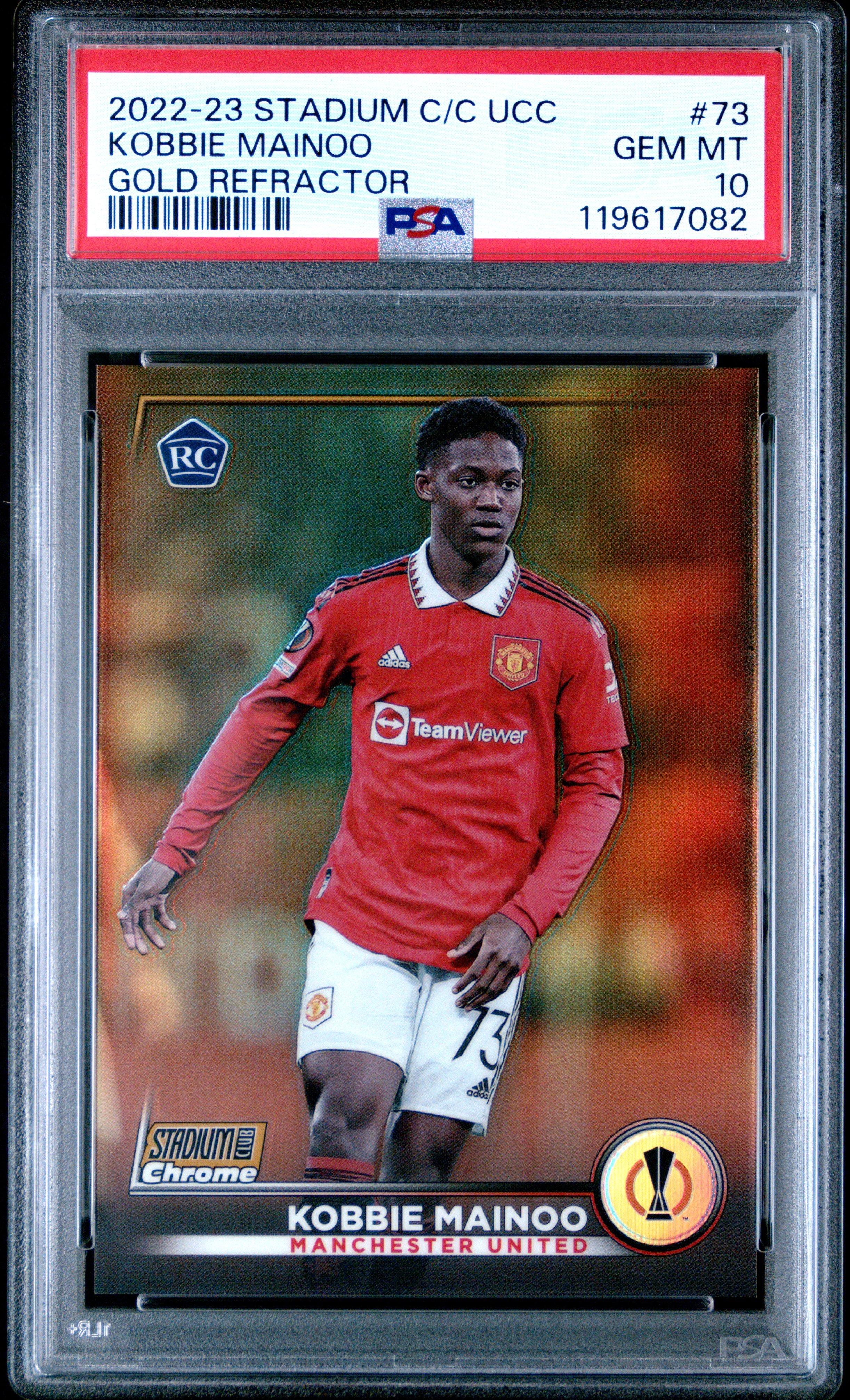 2022-23 Topps Stadium Club Chrome Uefa Club Competitions 73 Kobbie