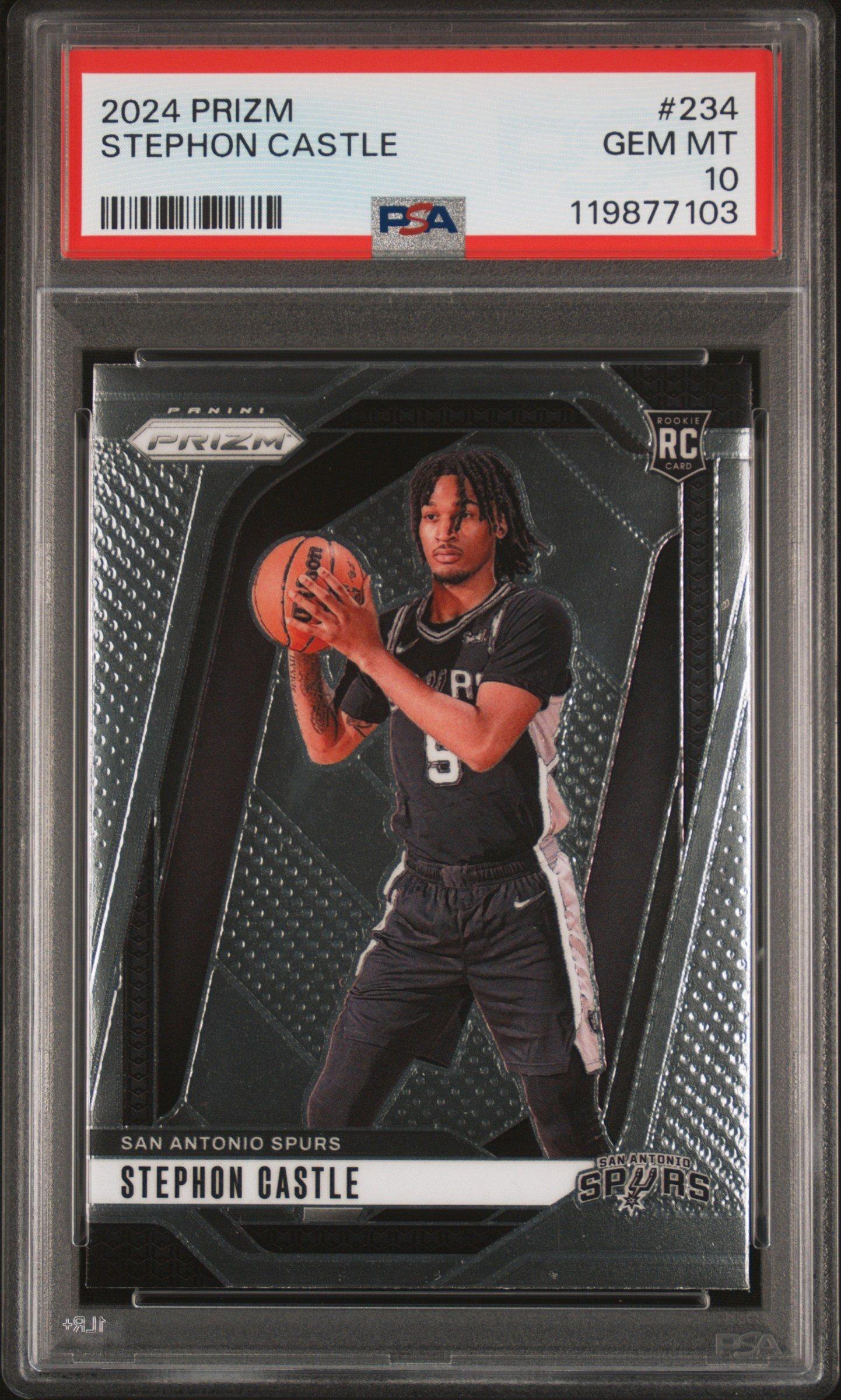 2024 Panini Prizm 234 Stephon Castle PSA 10