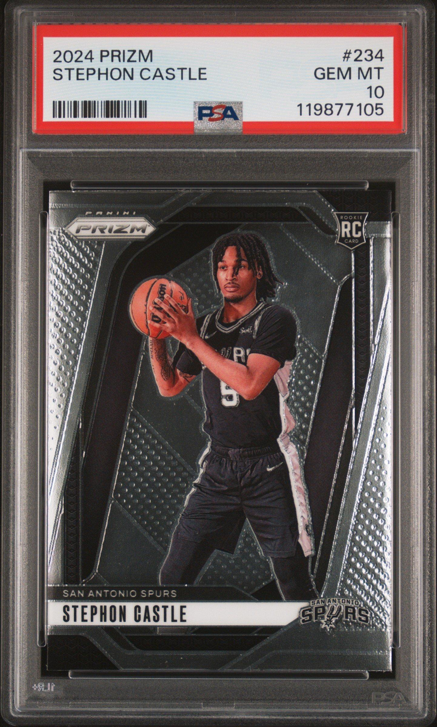 2024 Panini Prizm 234 Stephon Castle PSA 10 Graded Card | GameStop