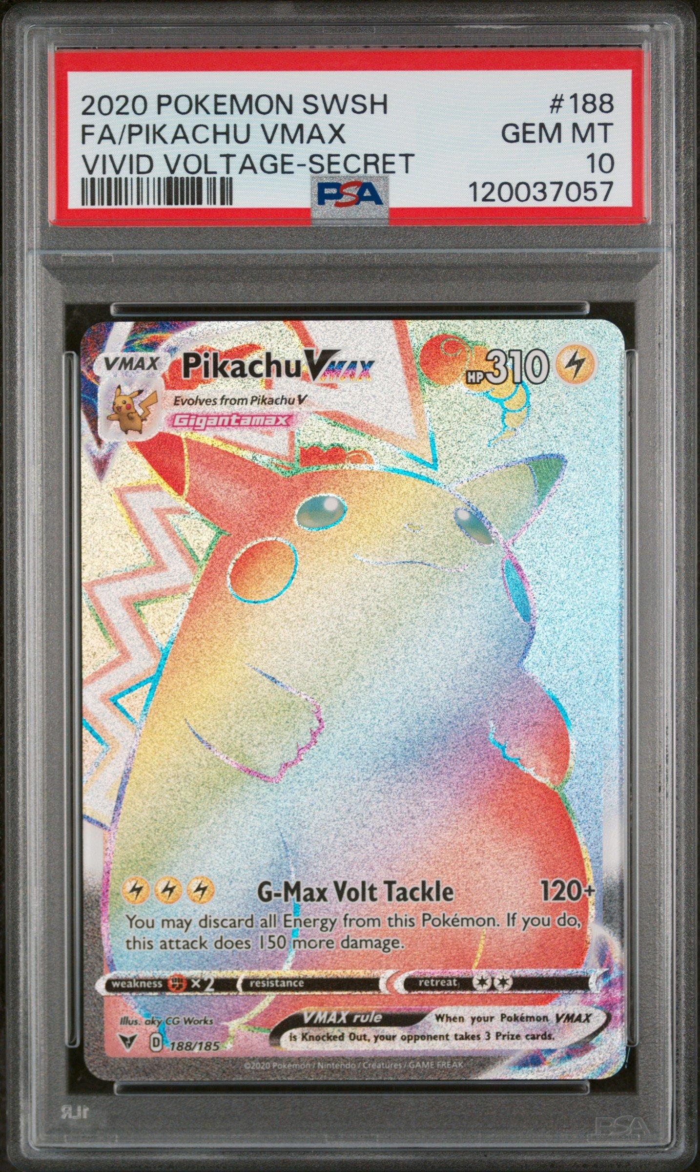 OwO!!ページ 2020 Pokemon Sword & Shield Vivid Voltage 188 Full Art/pikachu