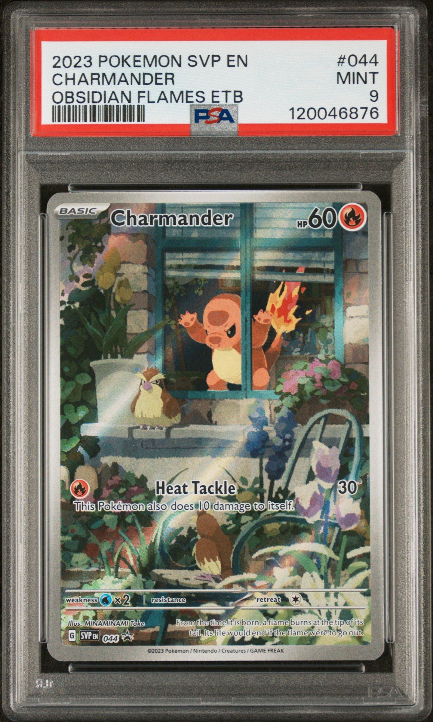 2023 Pokemon Svp En-sv Black Star Promo 044 Charmander Obsidian