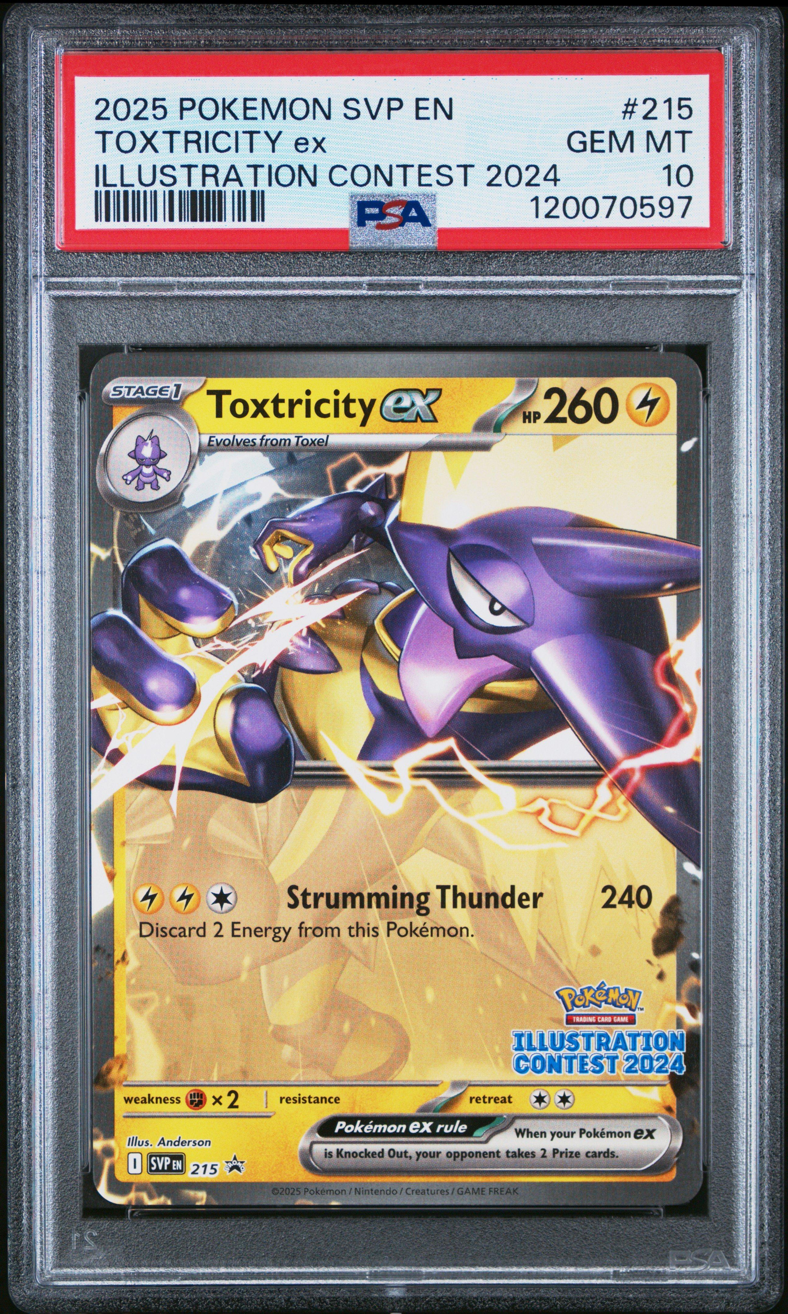 toxtricity ex pokemon card value FULL ART Toxtricity ex - 227/182 - Ultra Rare Paradox Rift