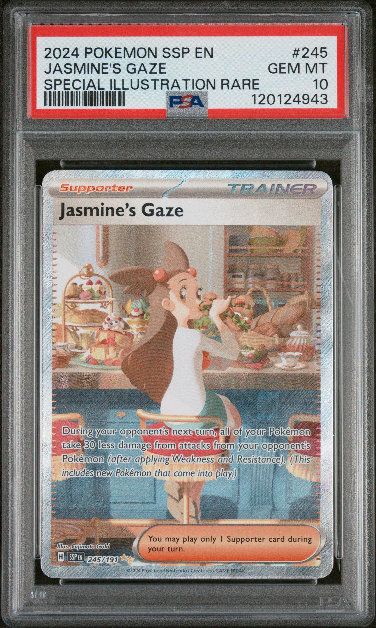 2024 Pokemon Ssp En-surging Sparks 245 Jasmine's Gaze Special