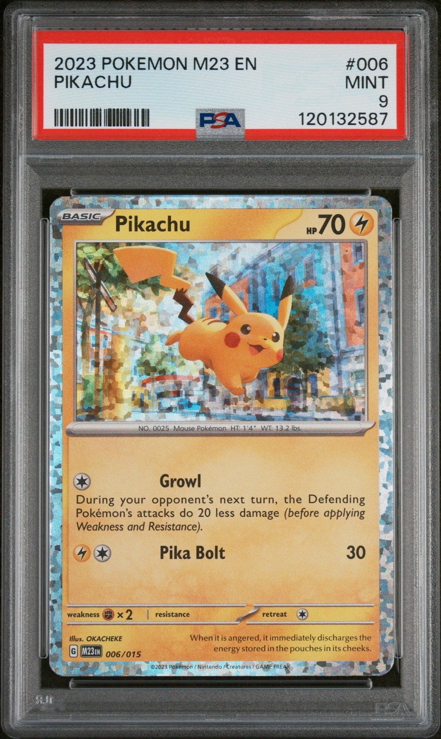 2023 Pokemon M23 En-mcdonald's Collection 006 Pikachu PSA 9 | GameStop