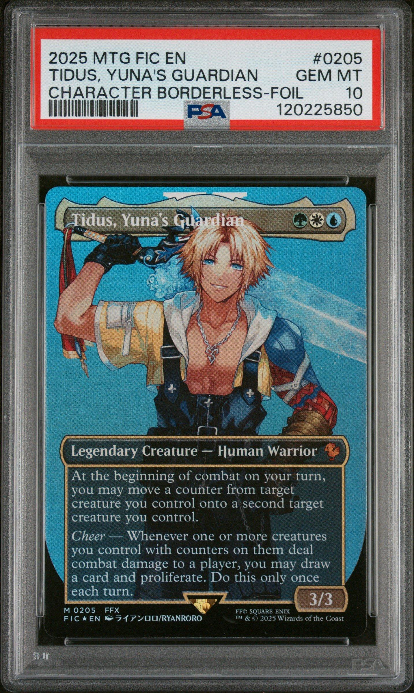 2025 Magic The Gathering Final Fantasy Commander Tidus
