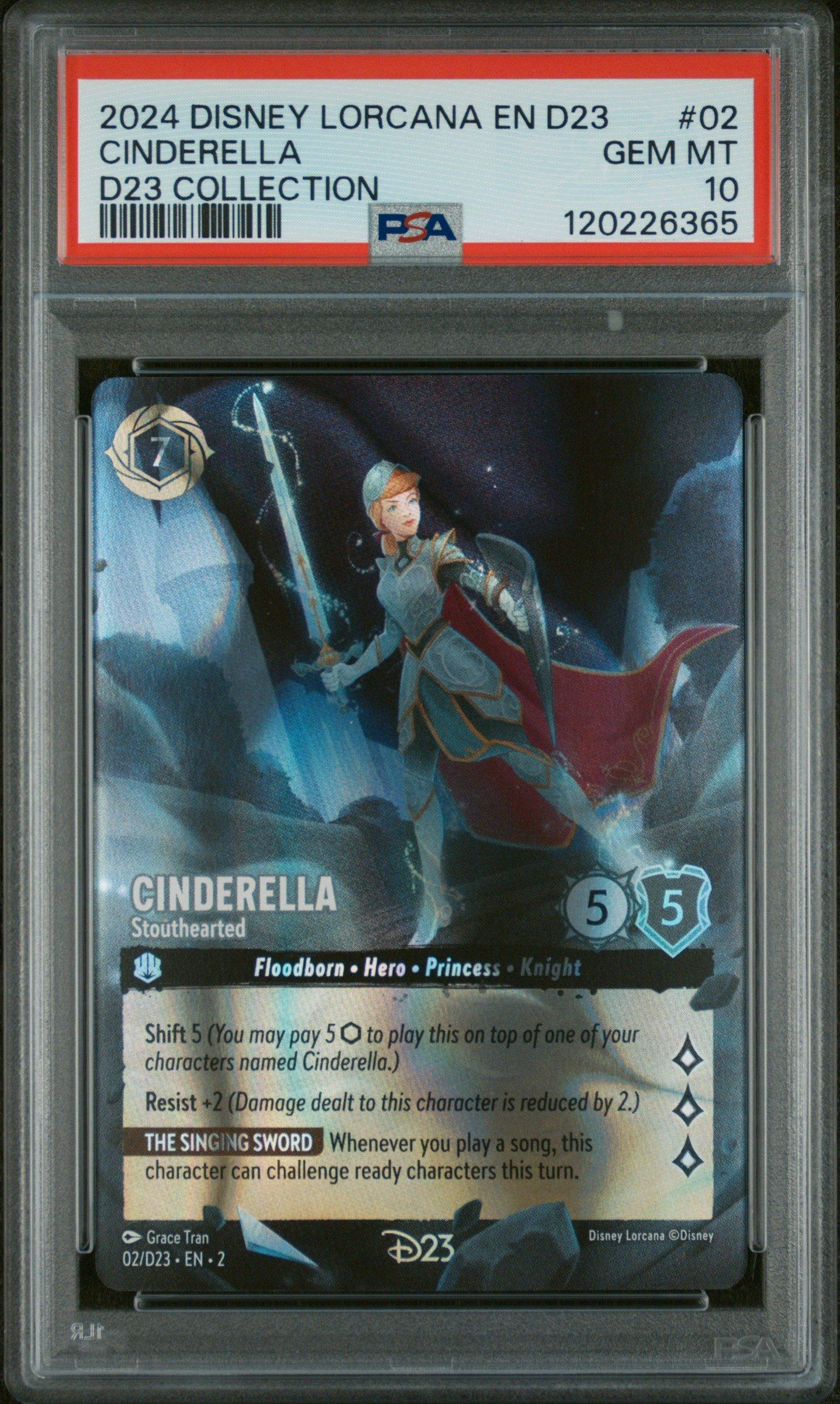 2024 Disney Lorcana En D23-d23 Expo Promo 02 Cinderella
