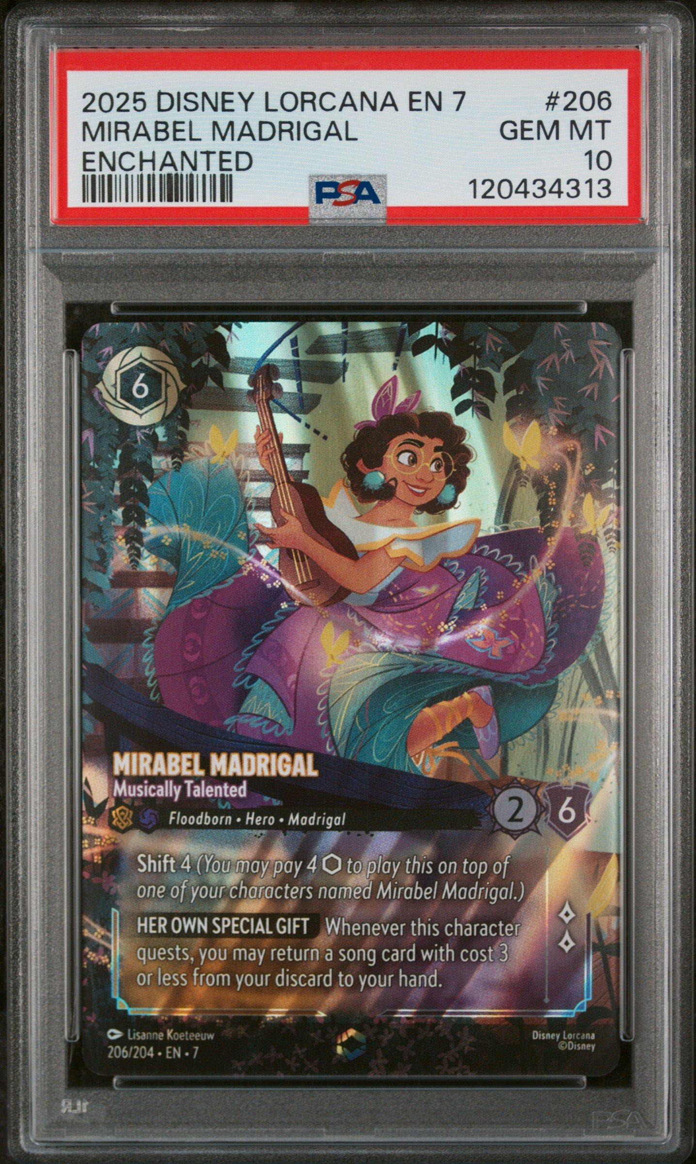2025 Disney Lorcana En 7-archazia's Island 206 Mirabel Madrigal