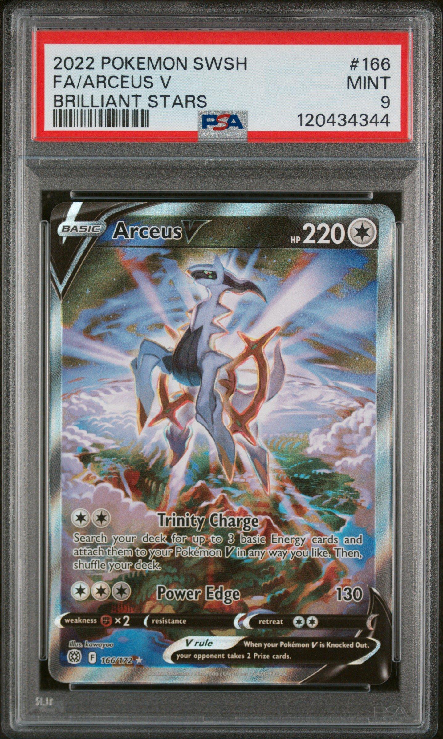 real arceus pokemon card V - Holofoil Prize Pack Series Cards shuffle your deck. 2022 Pokemon Sword & Shield