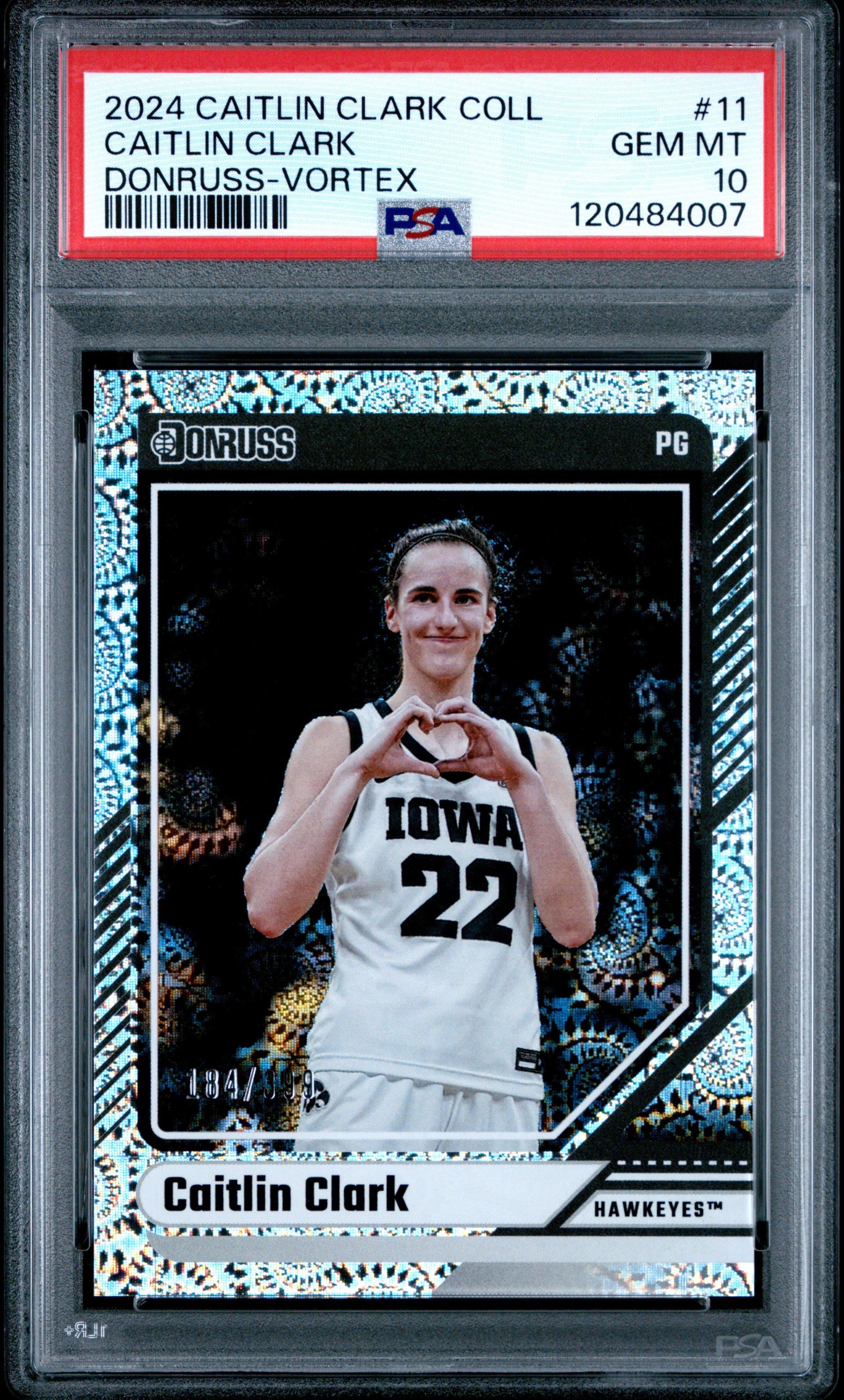 2024 Panini Caitlin Clark Collection Donruss 11 Caitlin Clark