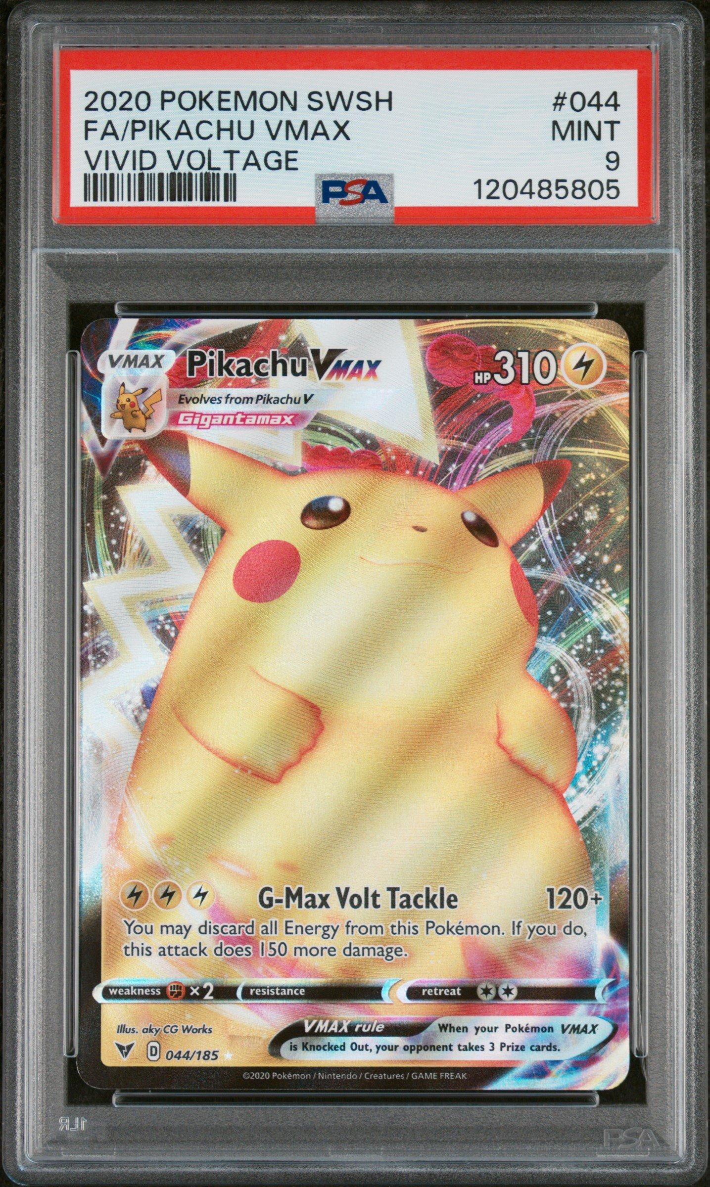 2020 Pokemon Sword & Shield Vivid Voltage 044 Full Art/pikachu