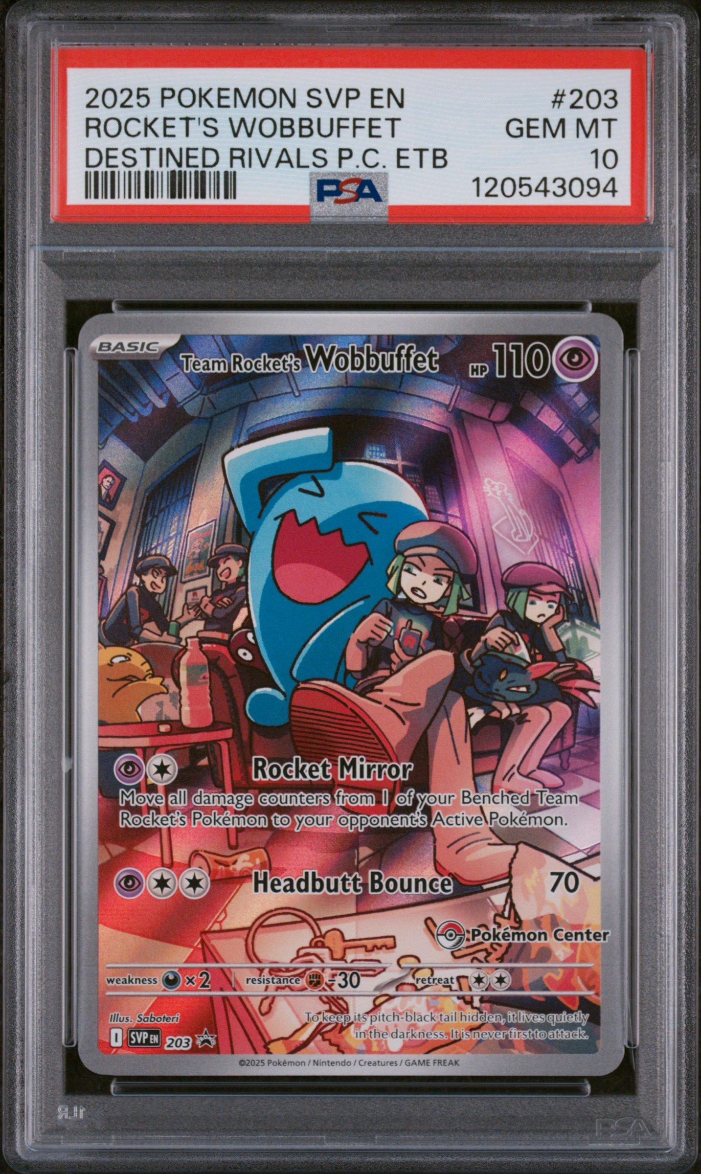 2025 Pokemon Svp En-sv Black Star Promo 203 Team Rocket's