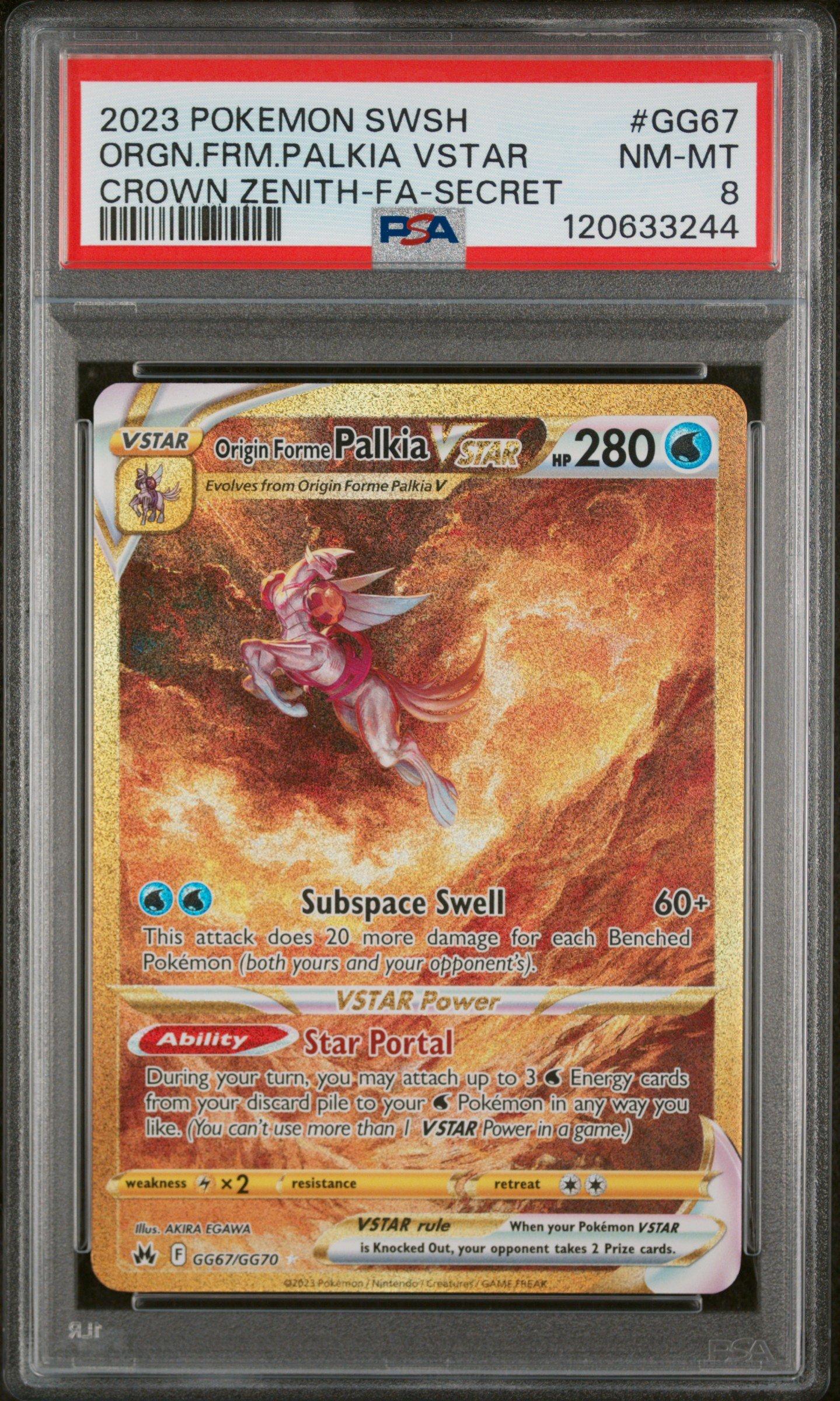 2023 Pokemon Sword And Shield Crown Zenith Gg67 Full Art/origin