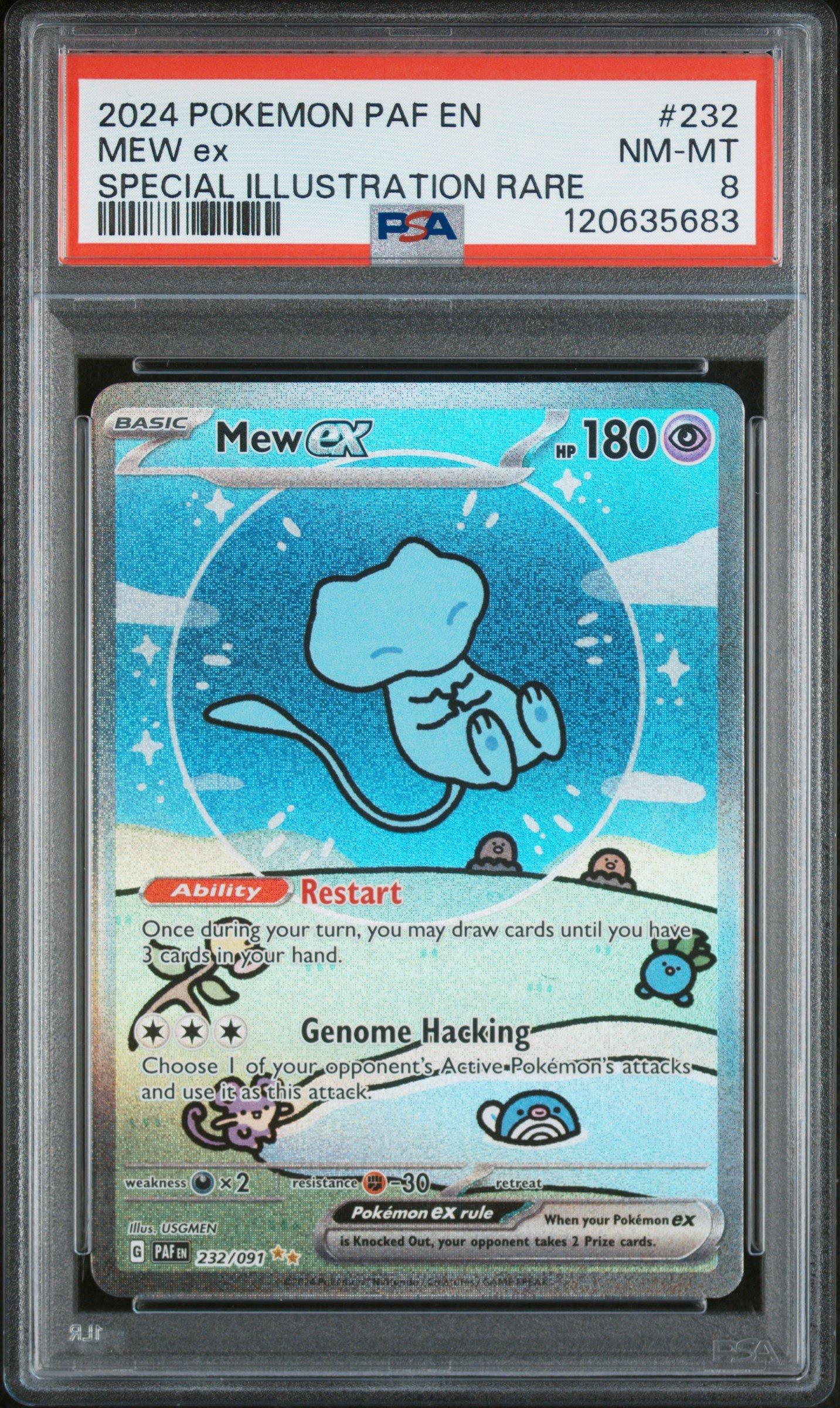 2024 Pokemon Paf En-paldean Fates 232 Mew Ex Special