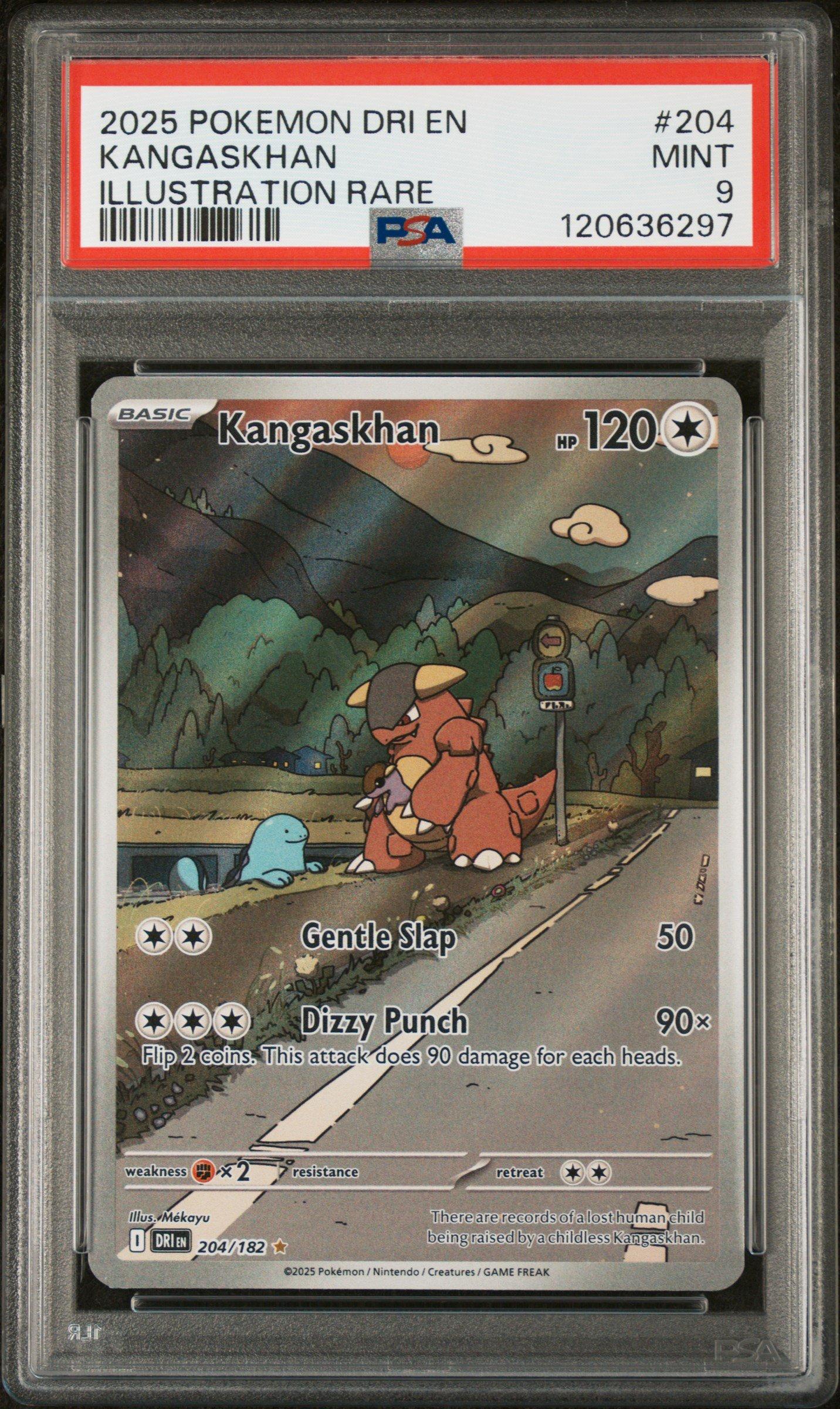 rare kangaskhan pokemon card - ex 115/165 - Pokemon 151 - Double - Holo Foil Colorless Parental Fury (40) Flip a coin until you get tails Mega Kangaskhan EX 182/132 Special