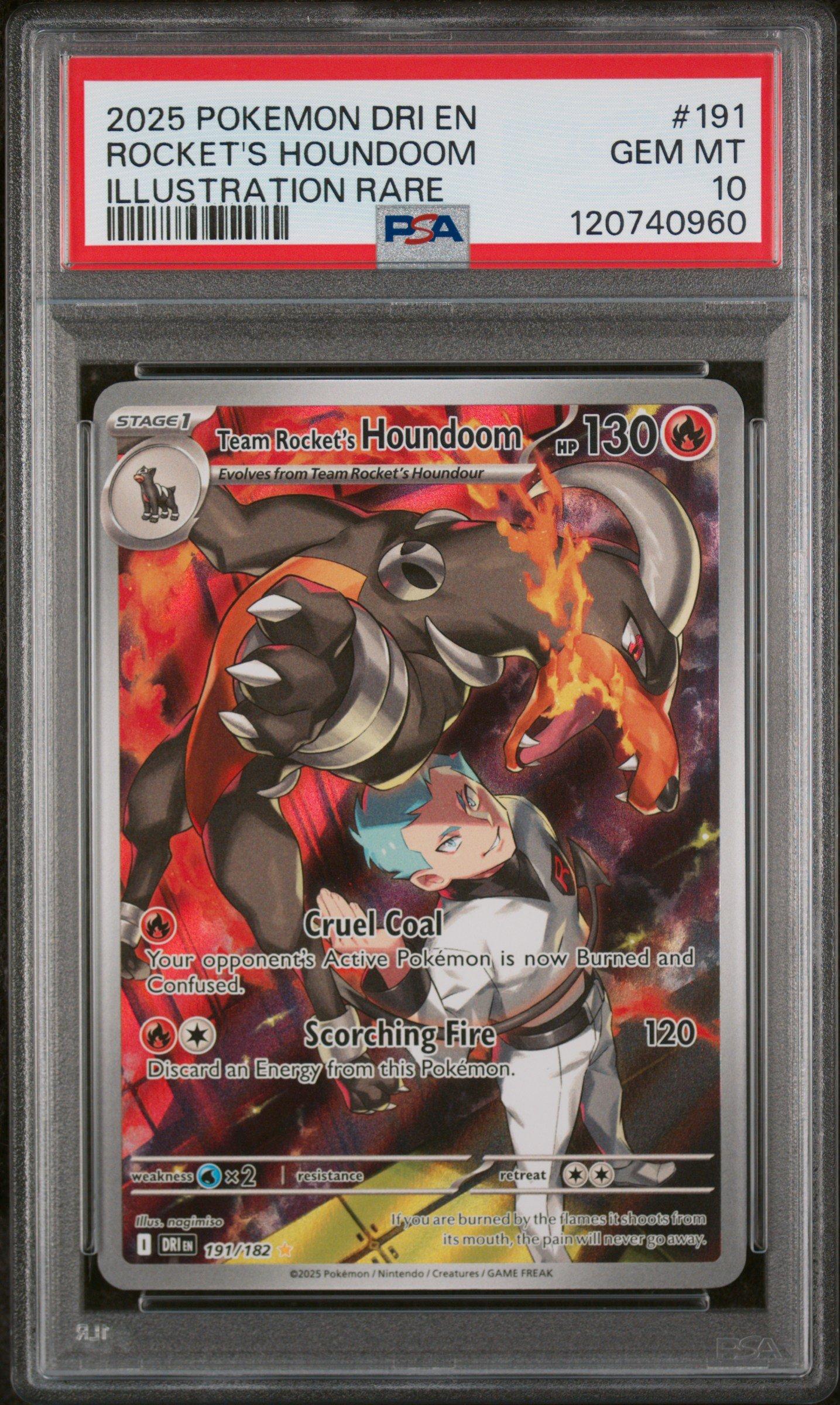 2025 Pokemon Dri En-destined Rivals 191 Team Rocket