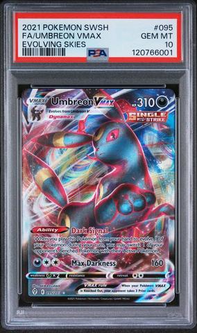 2021 Pokemon Sword & Shield Evolving Skies 095 Full Art/umbreon