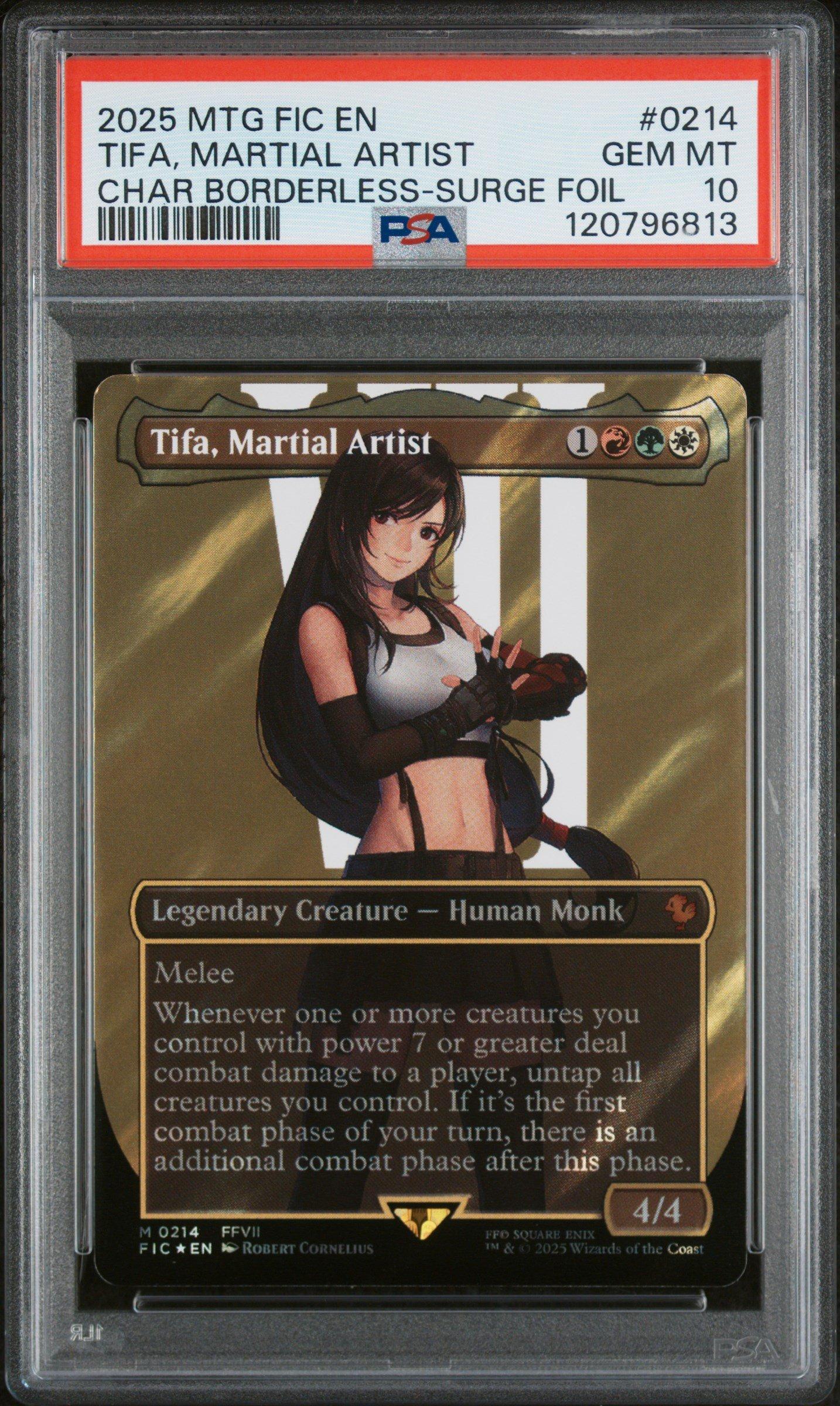 2025 Magic The Gathering Final Fantasy Commander 0214 Tifa