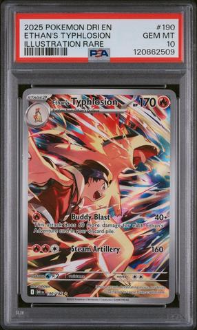 2025 Pokemon Dri En-destined Rivals 221 Ethan's Adventure