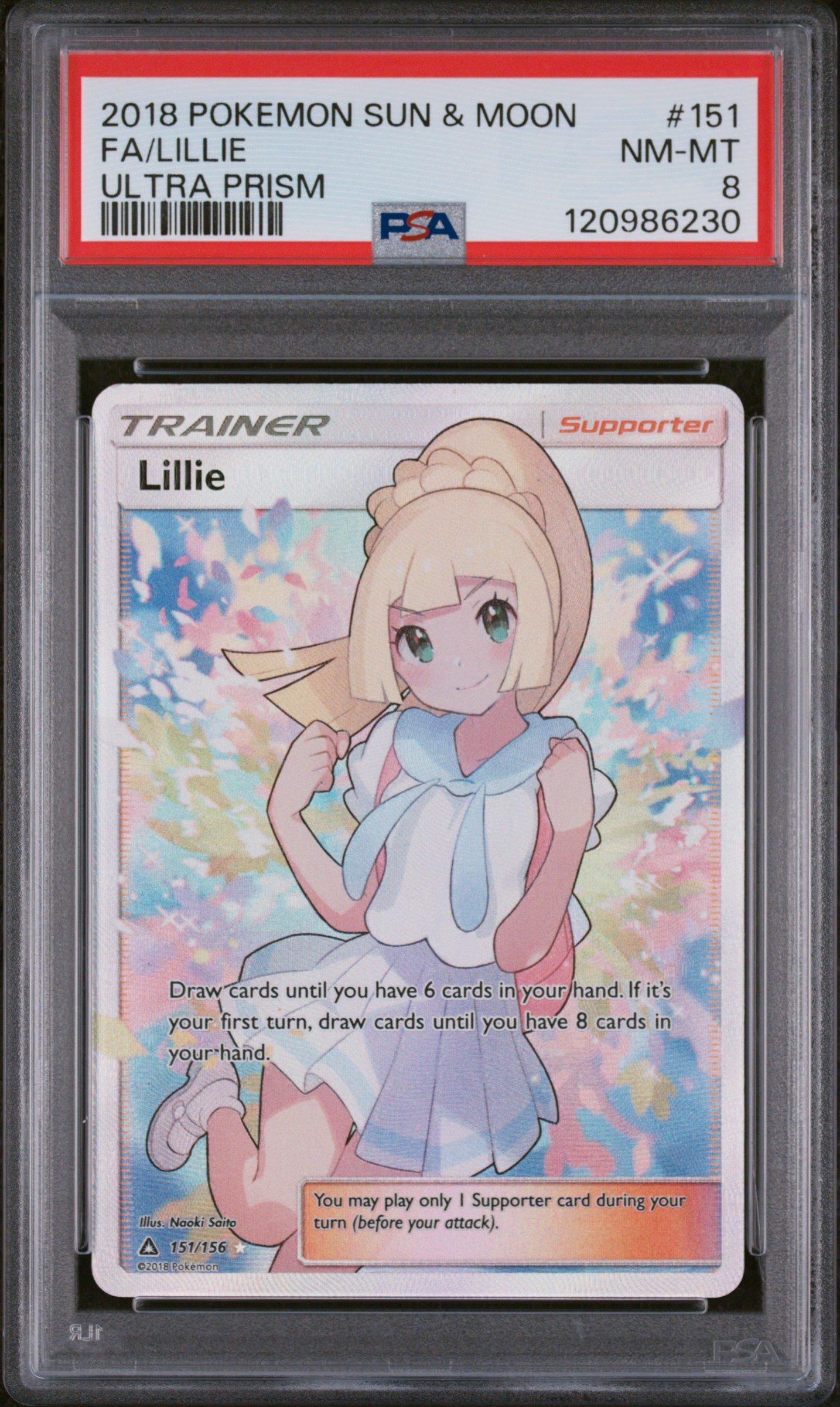 pokemon lillie full art card Lillie's Clefairy EX #184 EXTENDED ART – Raycardza