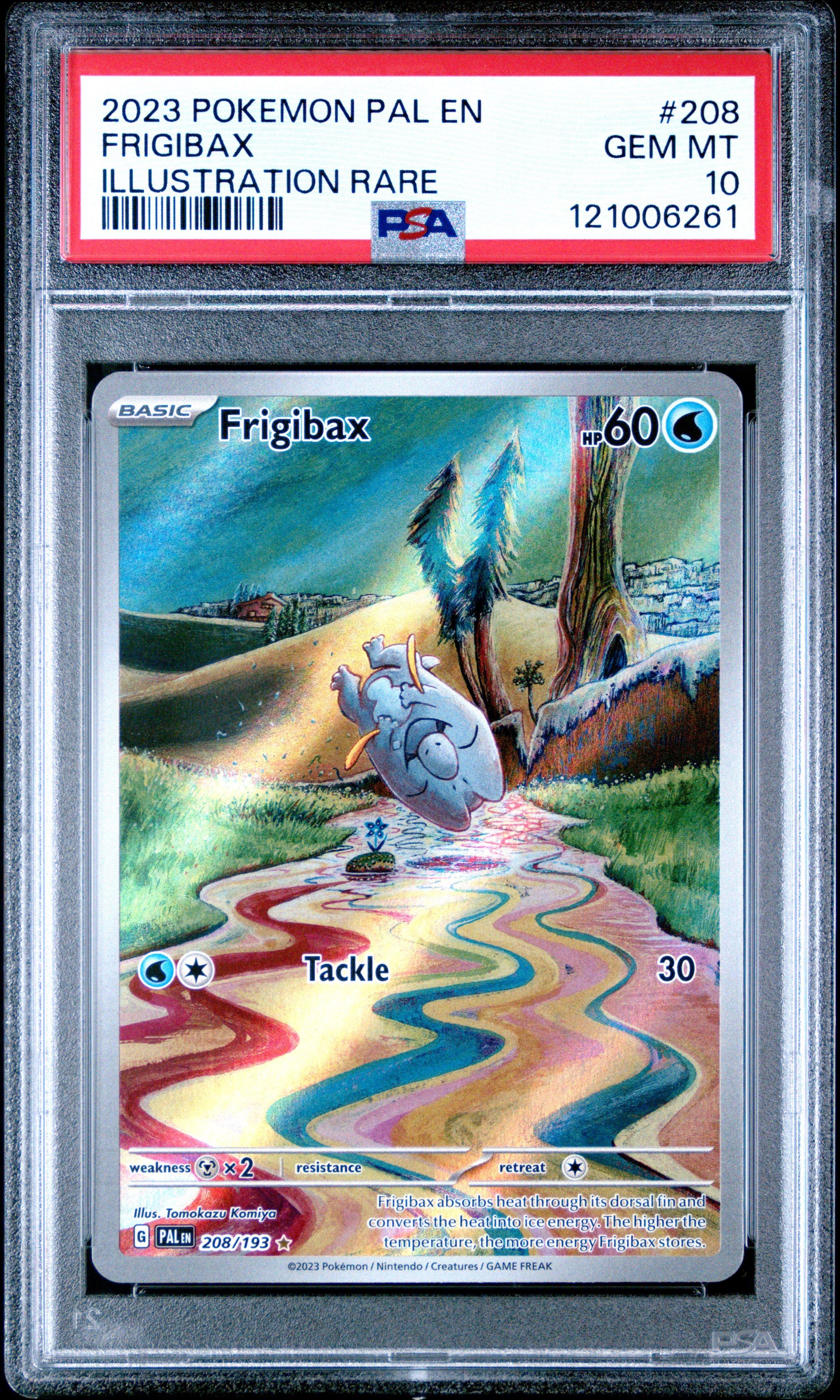 2023 Pokemon Pal En-paldea Evolved 208 Frigibax Illustration Rare PSA 10