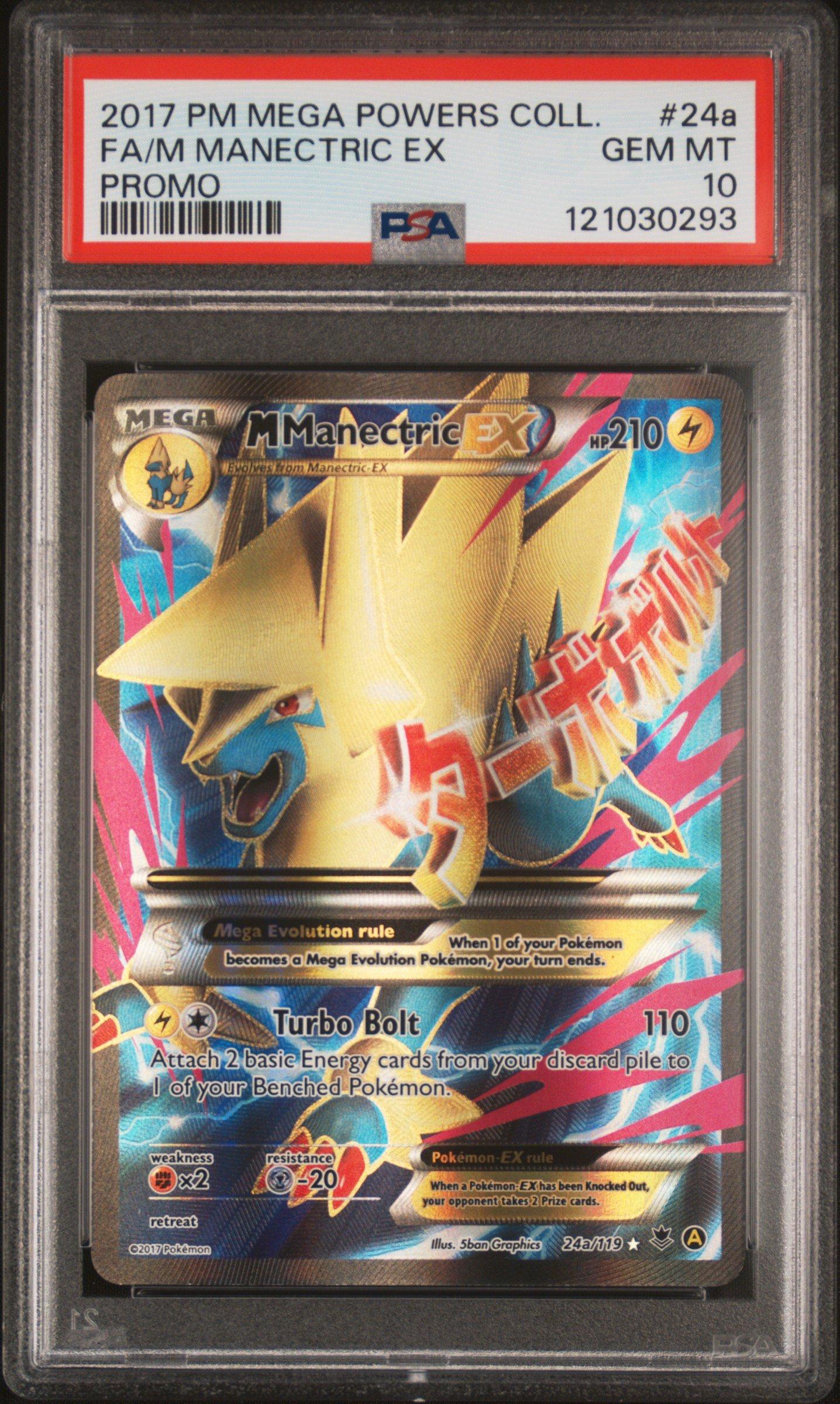 m ex pokemon cards M Sharpedo ex Pokemon XY Black Star Promo Pokemon Center #XY200 PSA 10
