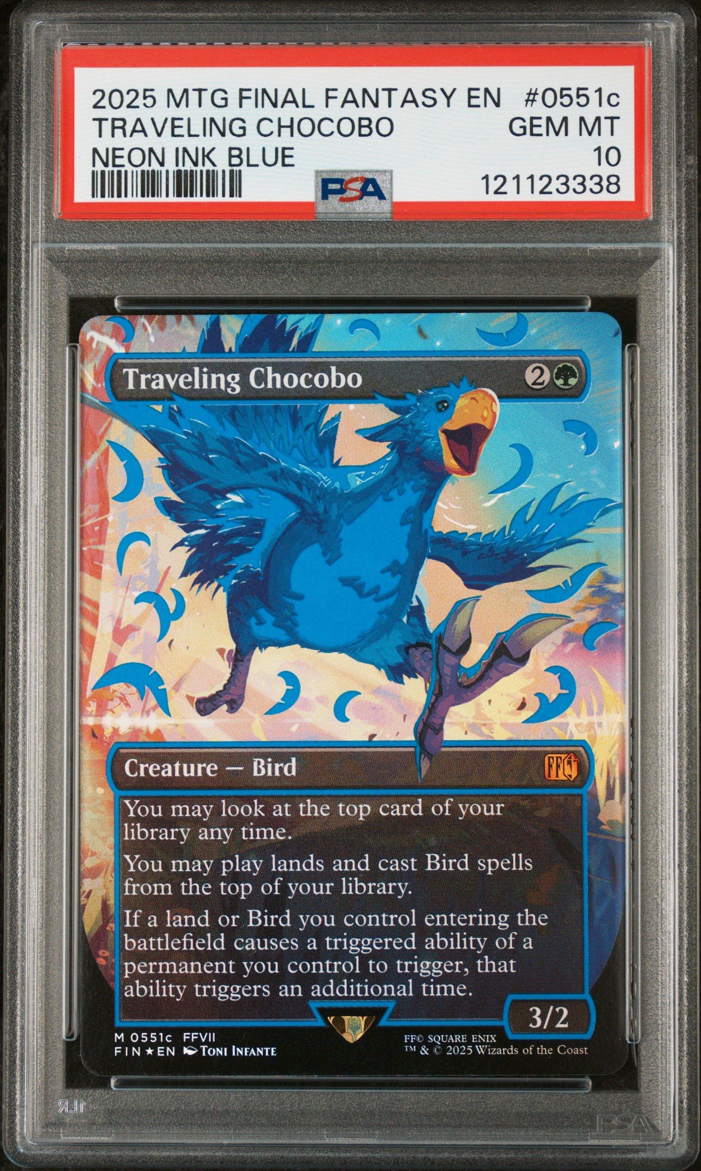 2025 Magic The Gathering Final Fantasy 0551c Traveling Chocobo