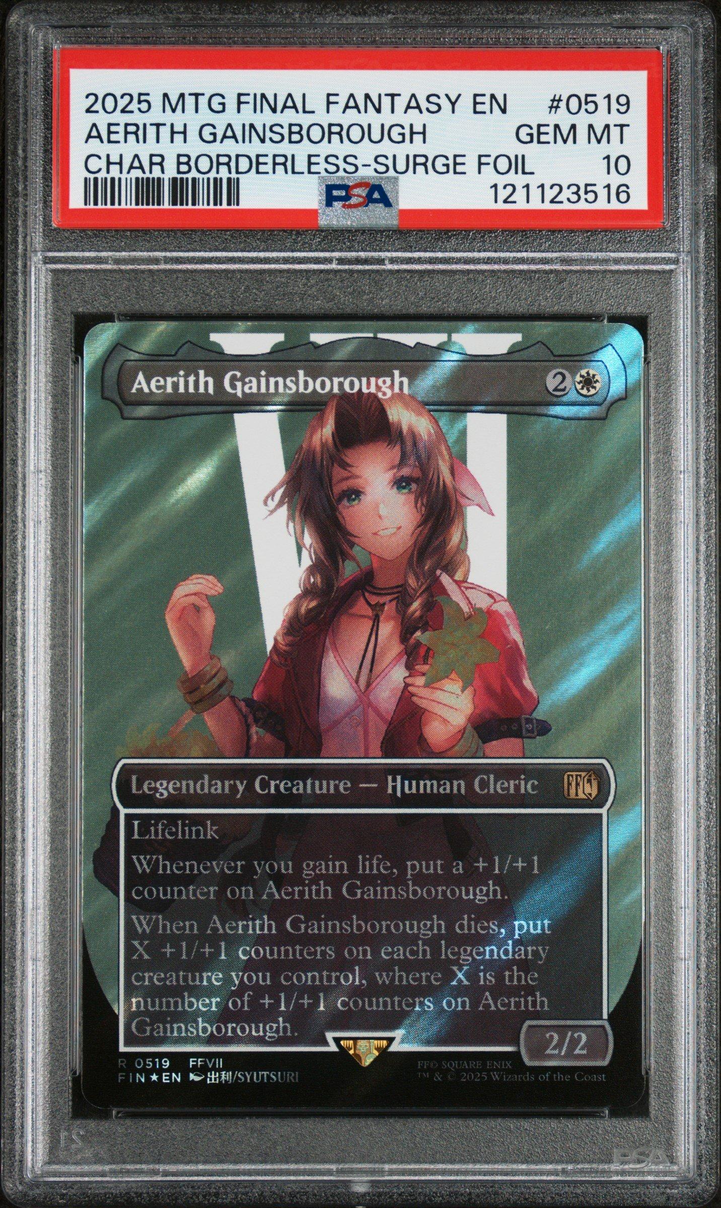 2025 Magic The Gathering Final Fantasy 0519 Aerith Gainsborough