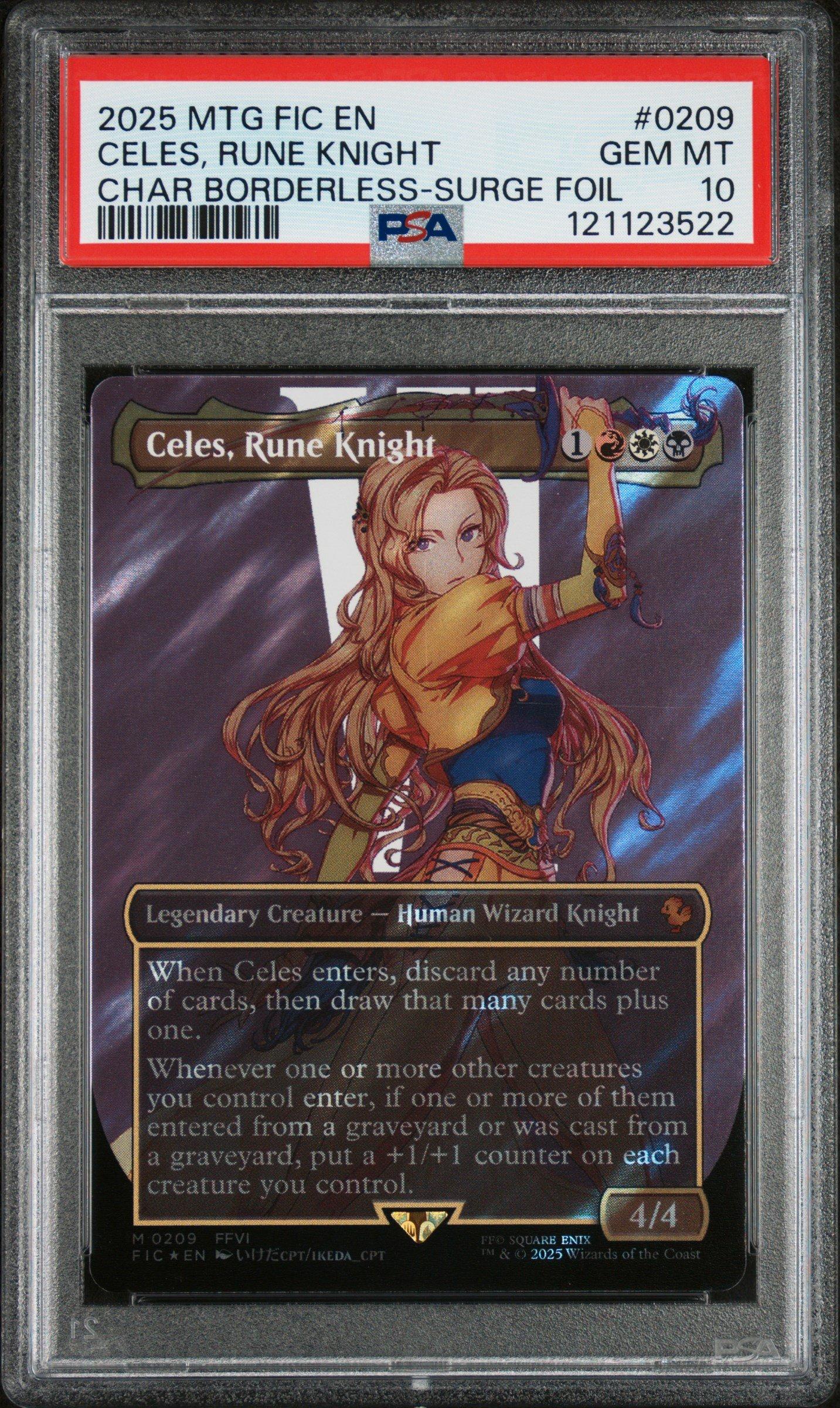 2025 Magic The Gathering Final Fantasy Commander 0209 Celes
