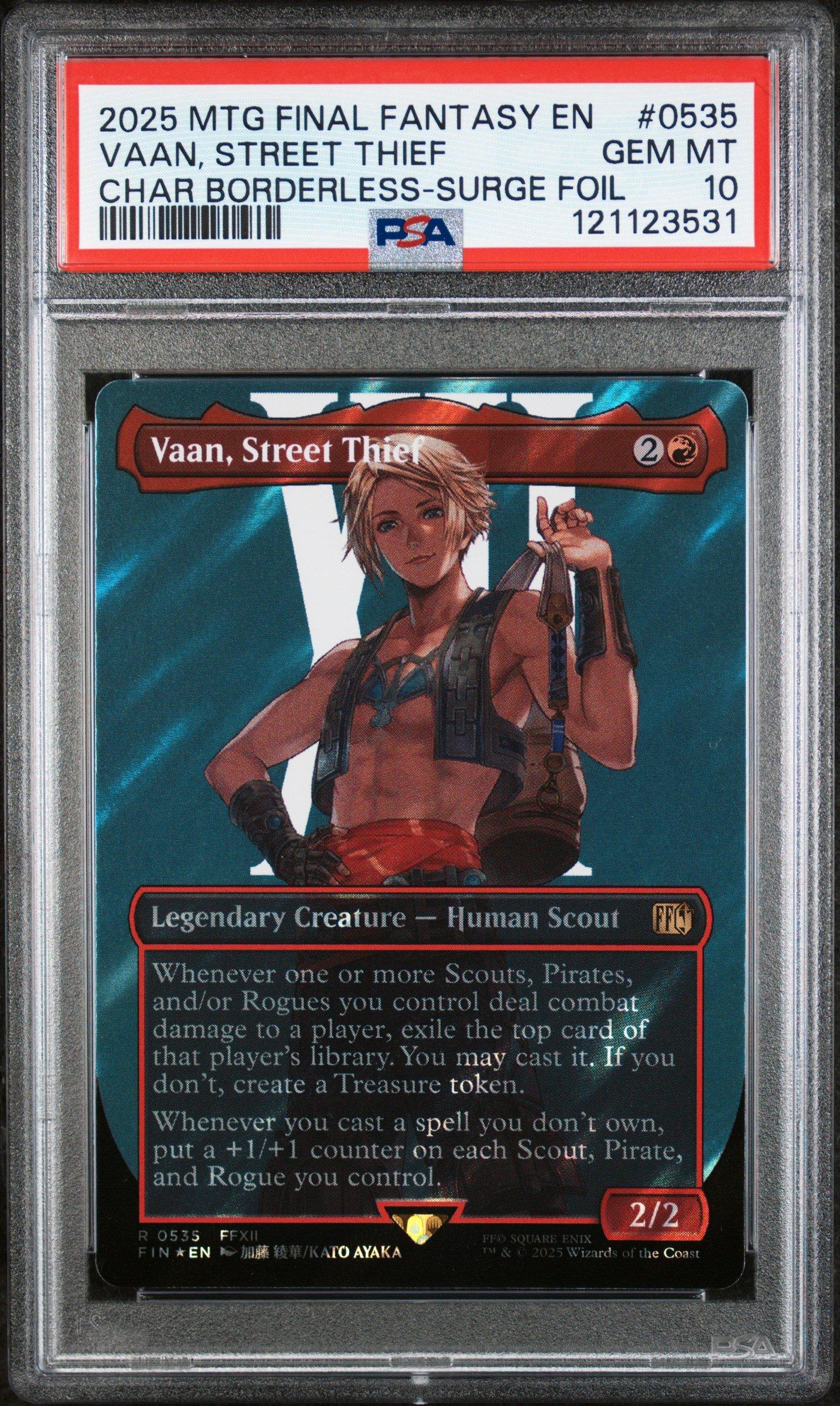 2025 Magic The Gathering Final Fantasy 0535 Vaan