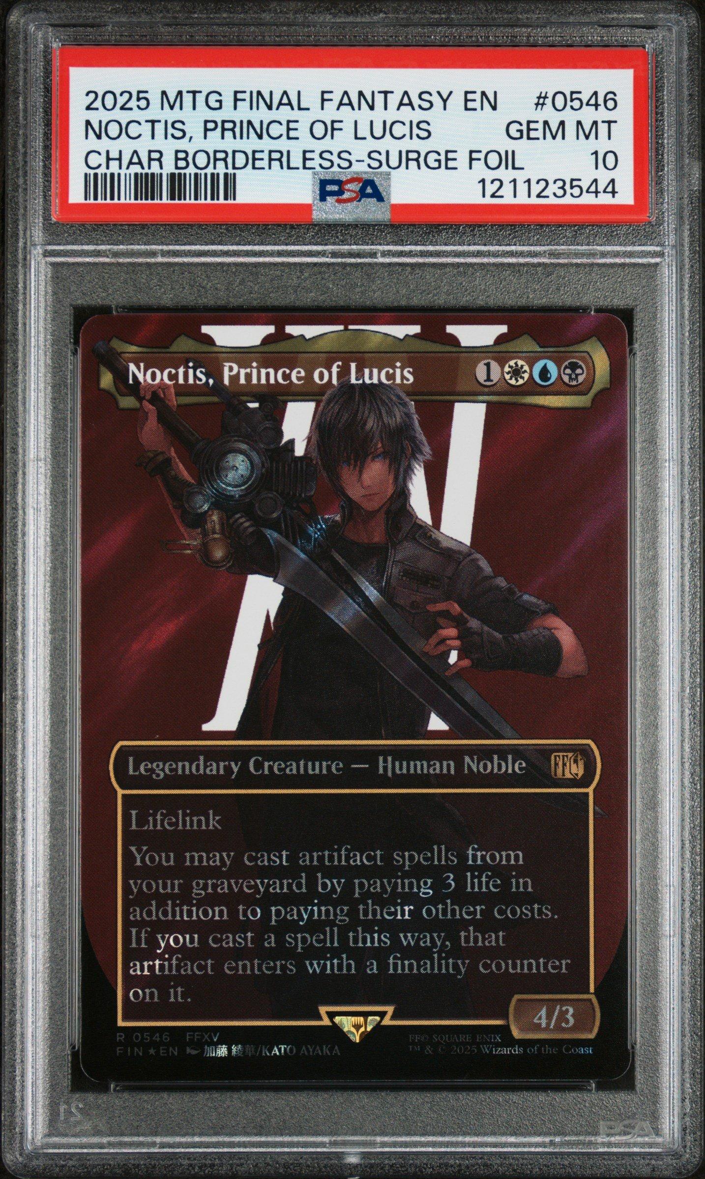 2025 Magic The Gathering Final Fantasy 0546 Noctis