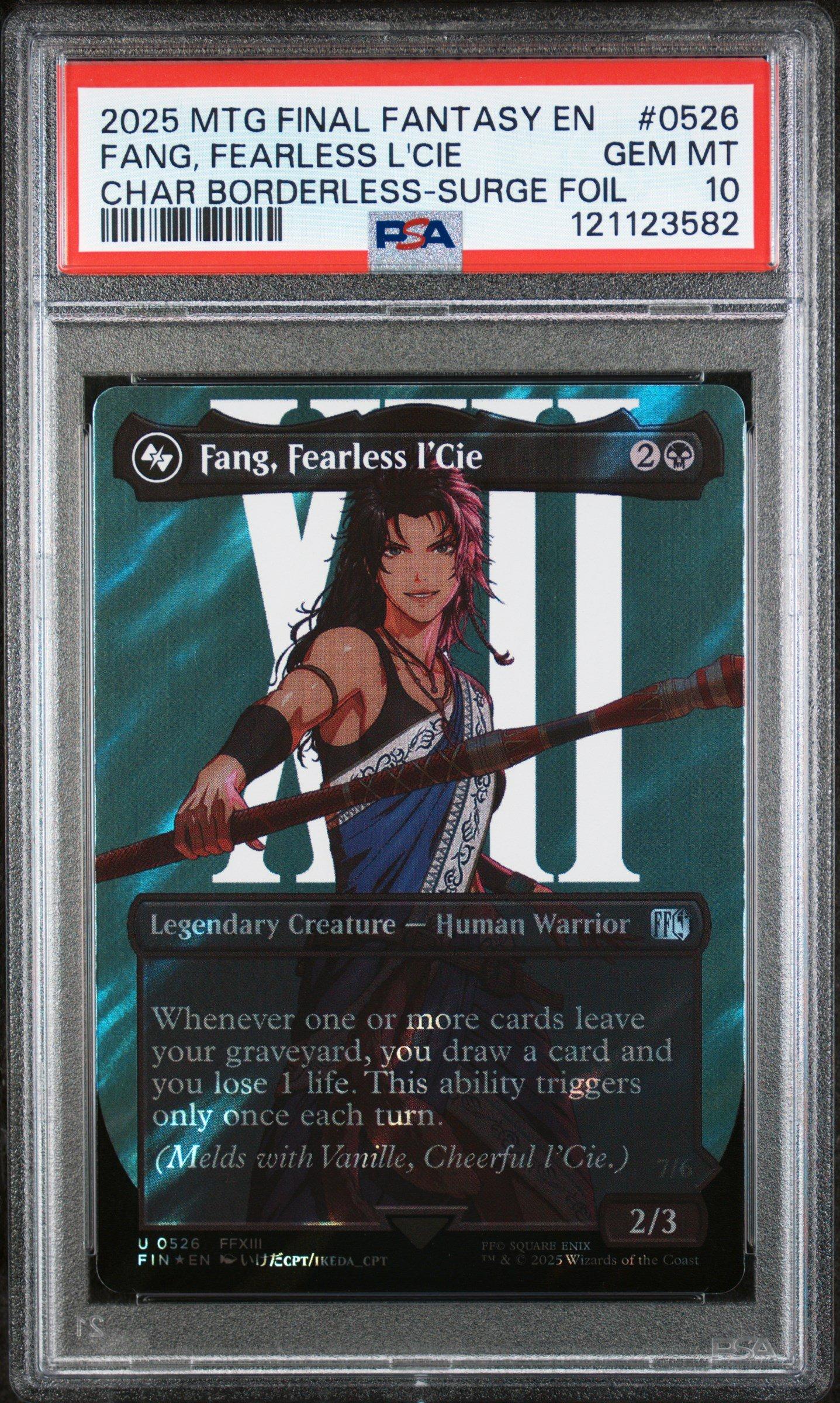 ☆ ALIXIA’S SENSE ☆ 2025 Magic The Gathering Final Fantasy 0526 Fang, Fearless L'cie