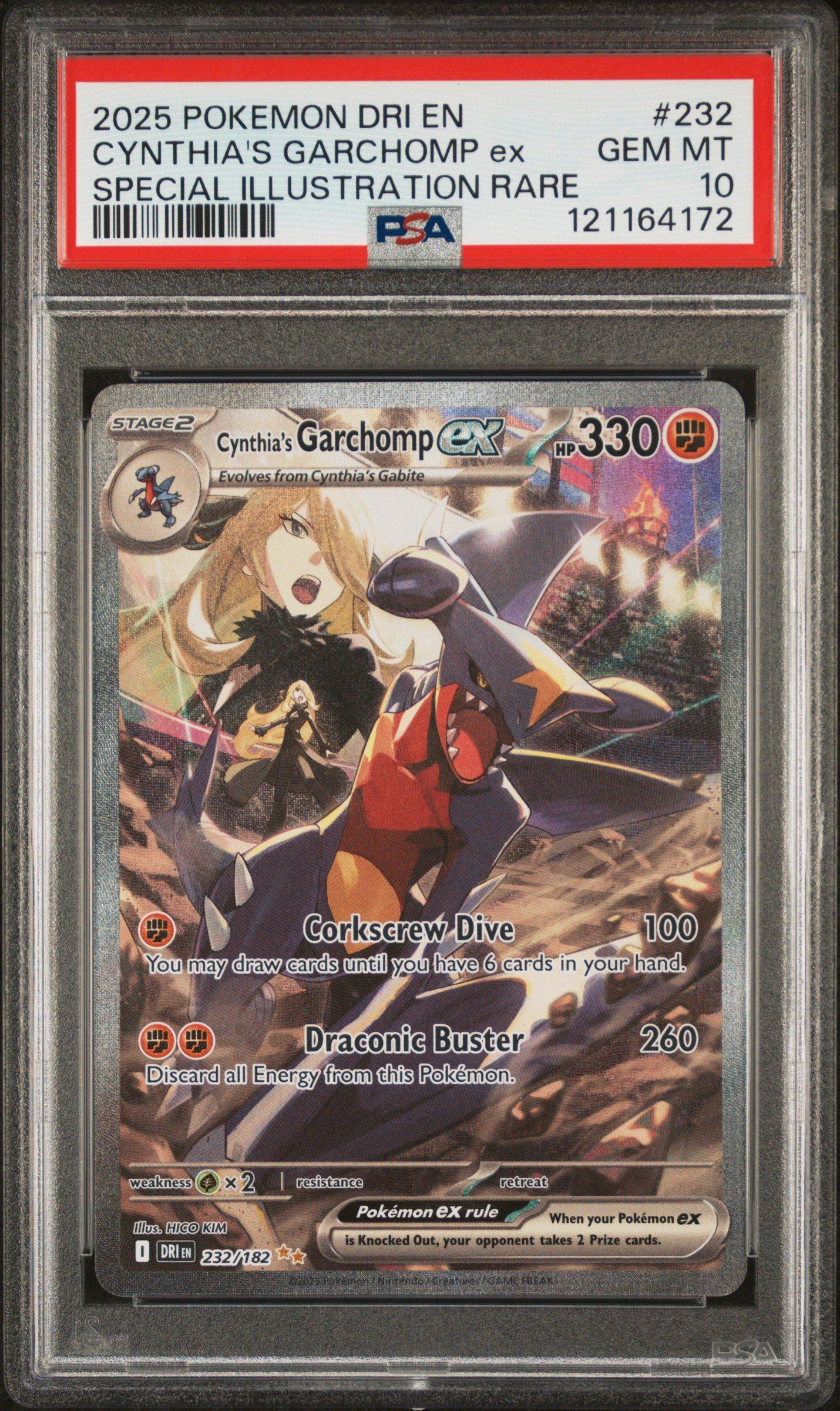 cynthia garchomp pokemon card Cynthia's Garchomp ex | Destined Rivals