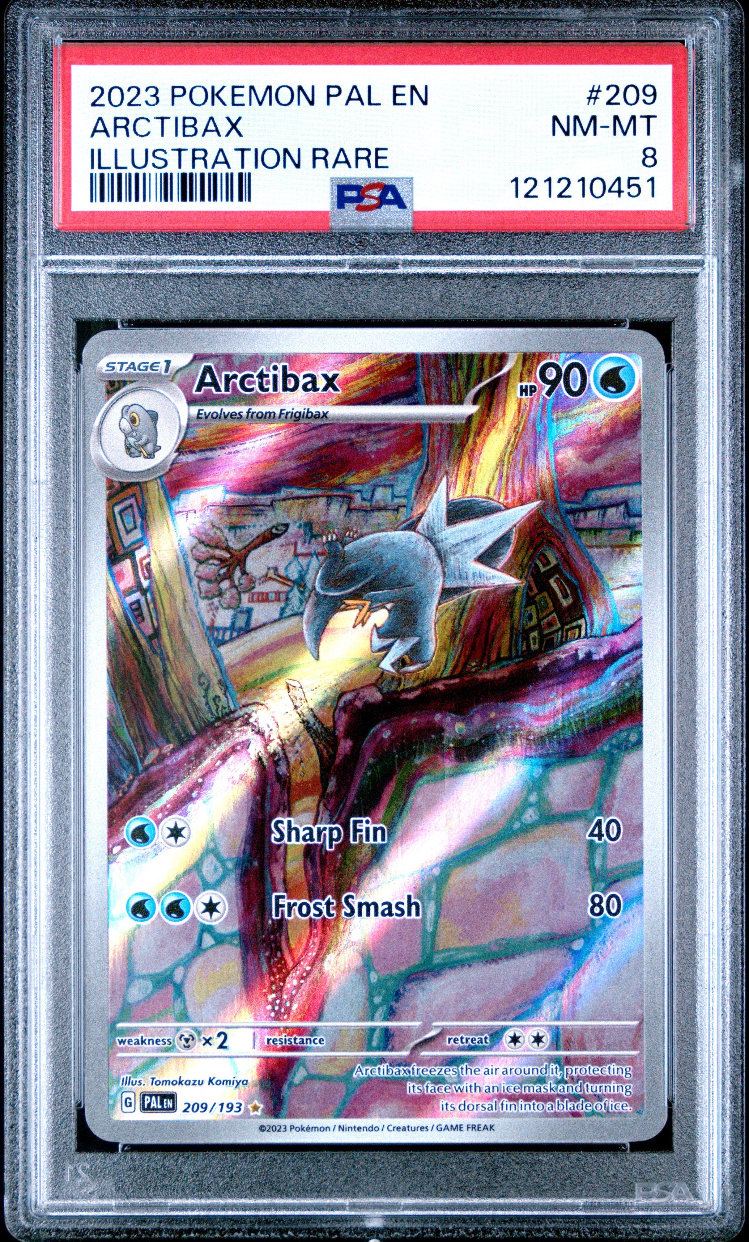 arctibax pokemon card Pokmon - 209/193 - Paldea Evolved - Illustration Rare - Alternate Art : Buy Online at Best Price in KSA [metal] x2 Retreat Cost Pokemon - Arctibax 059/193 -