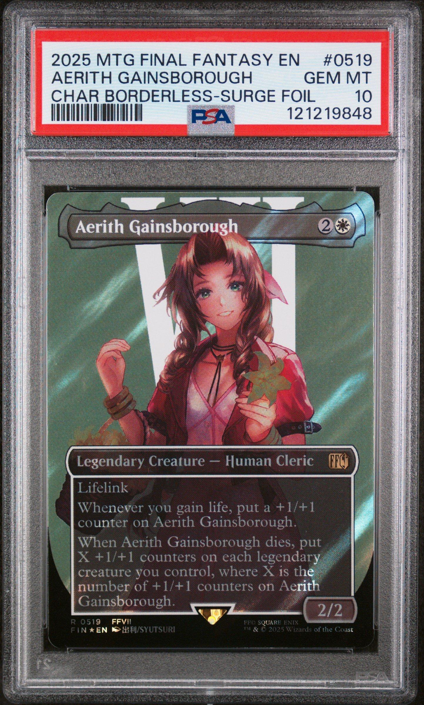 2025 Magic The Gathering Final Fantasy 0519 Aerith Gainsborough