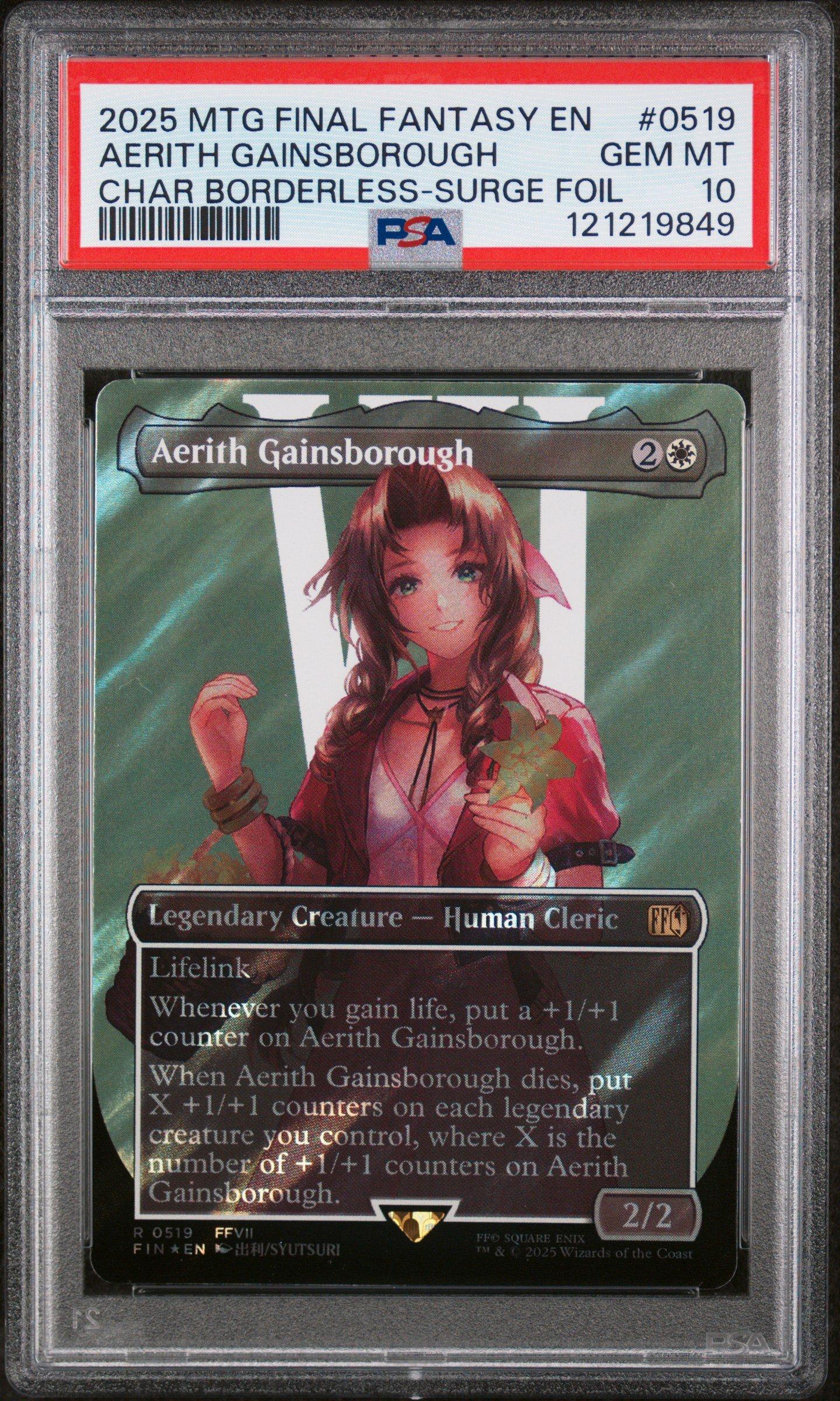 2025 Magic The Gathering Final Fantasy 0519 Aerith Gainsborough