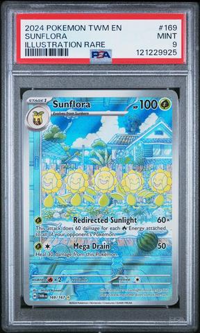2024 Pokemon Twm En-twilight Masquerade 169 Sunflora Illustration