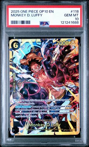 2025 One Piece Op10-royal Blood 058 Rebecca Alternate Art PSA 10