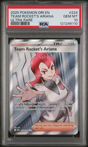 2025 Pokemon Dri En-destined Rivals 219 Team Rocket's