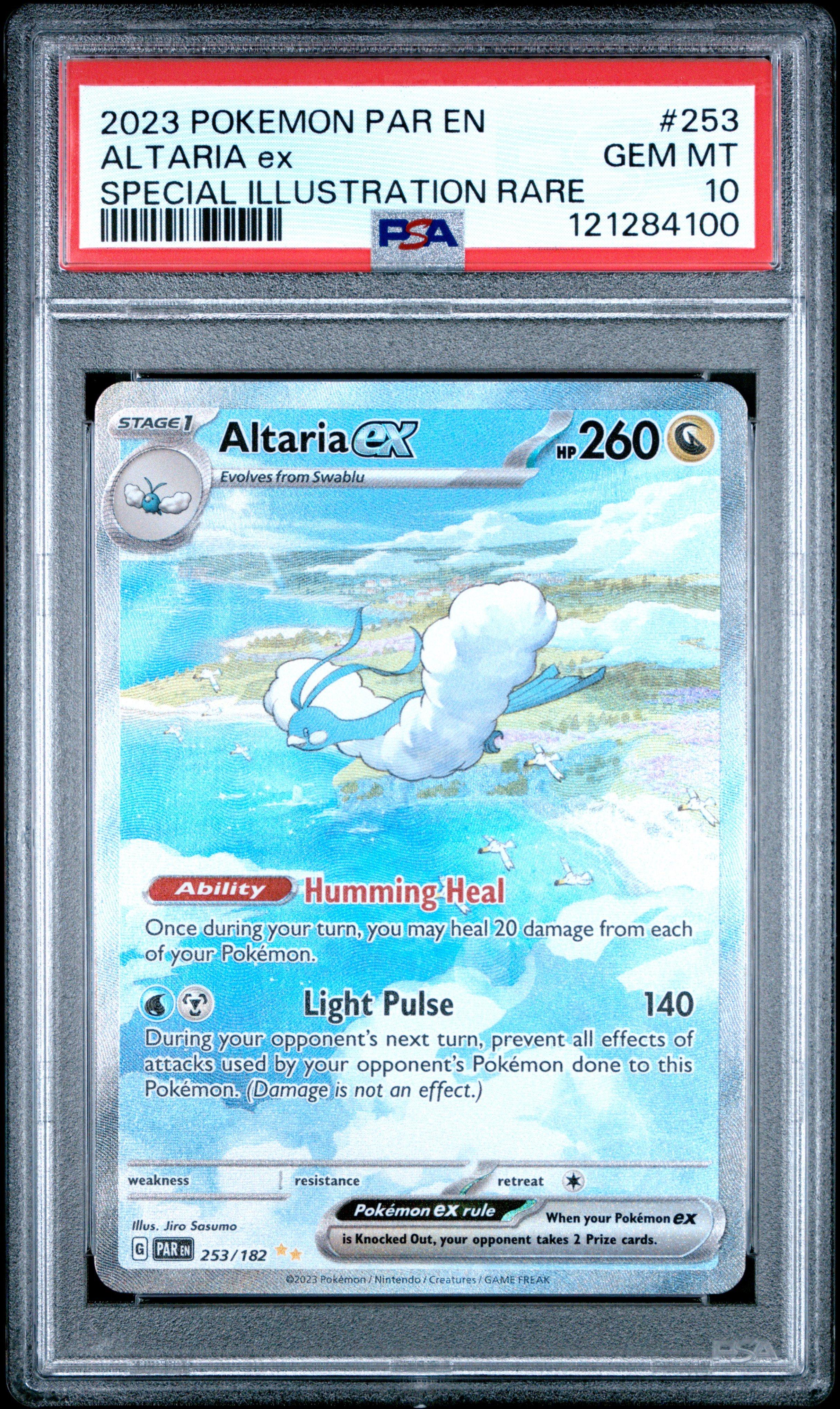 2023 Pokemon Par En-paradox Rift 253 Altaria Ex Special