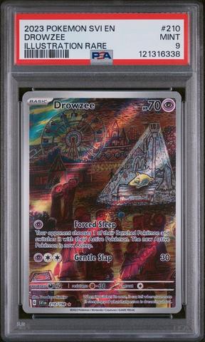 2023 Pokemon Svi En-scarlet & Violet 210 Drowzee Illustration Rare