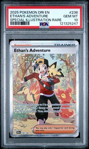 2025 Pokemon Dri En-destined Rivals 236 Ethan's Adventure Special