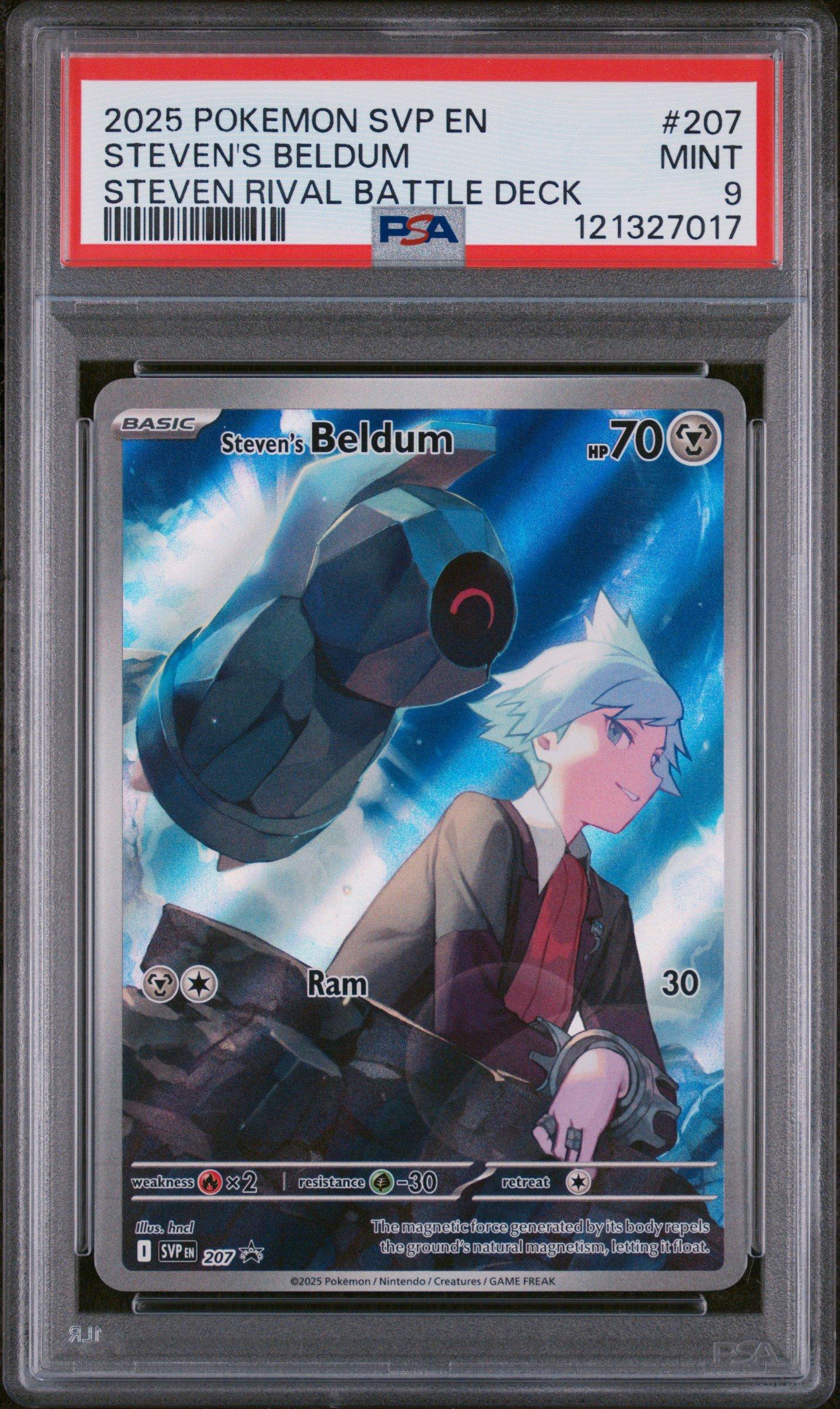 2025 Pokemon Svp En-sv Black Star Promo 207 Steven's Beldum Steven