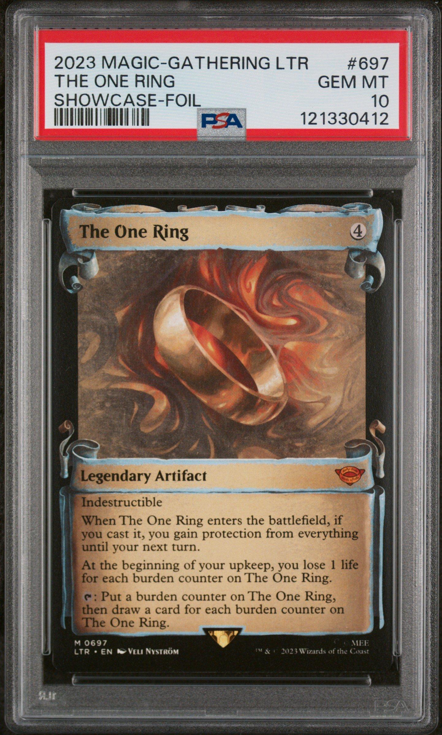 the ring mtg card LOTR Ring-Bearer Tracker for MTG | The Ring Tempts You main image 0