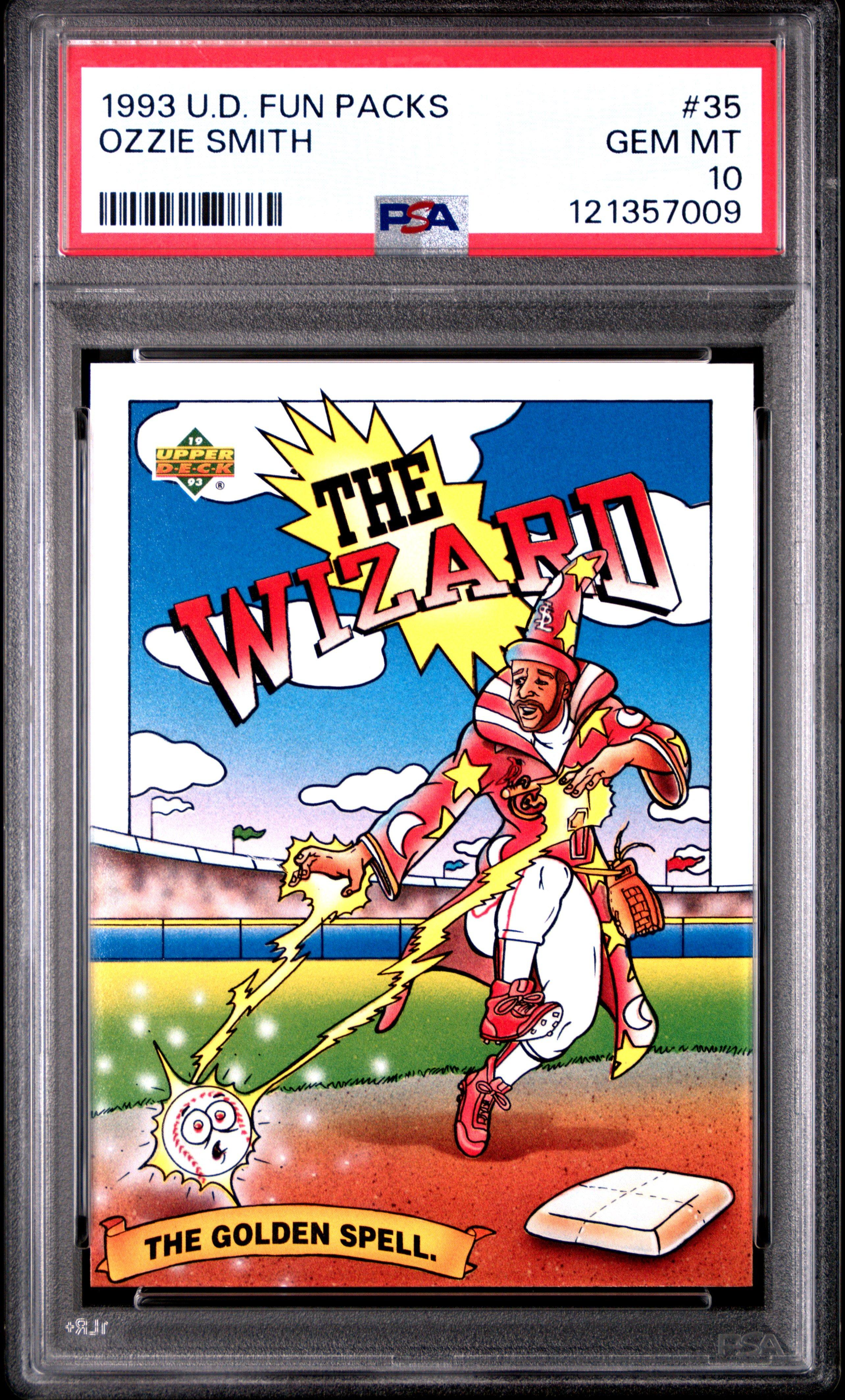 1993 Upper Deck Fun Packs Ozzie Smith PSA 10