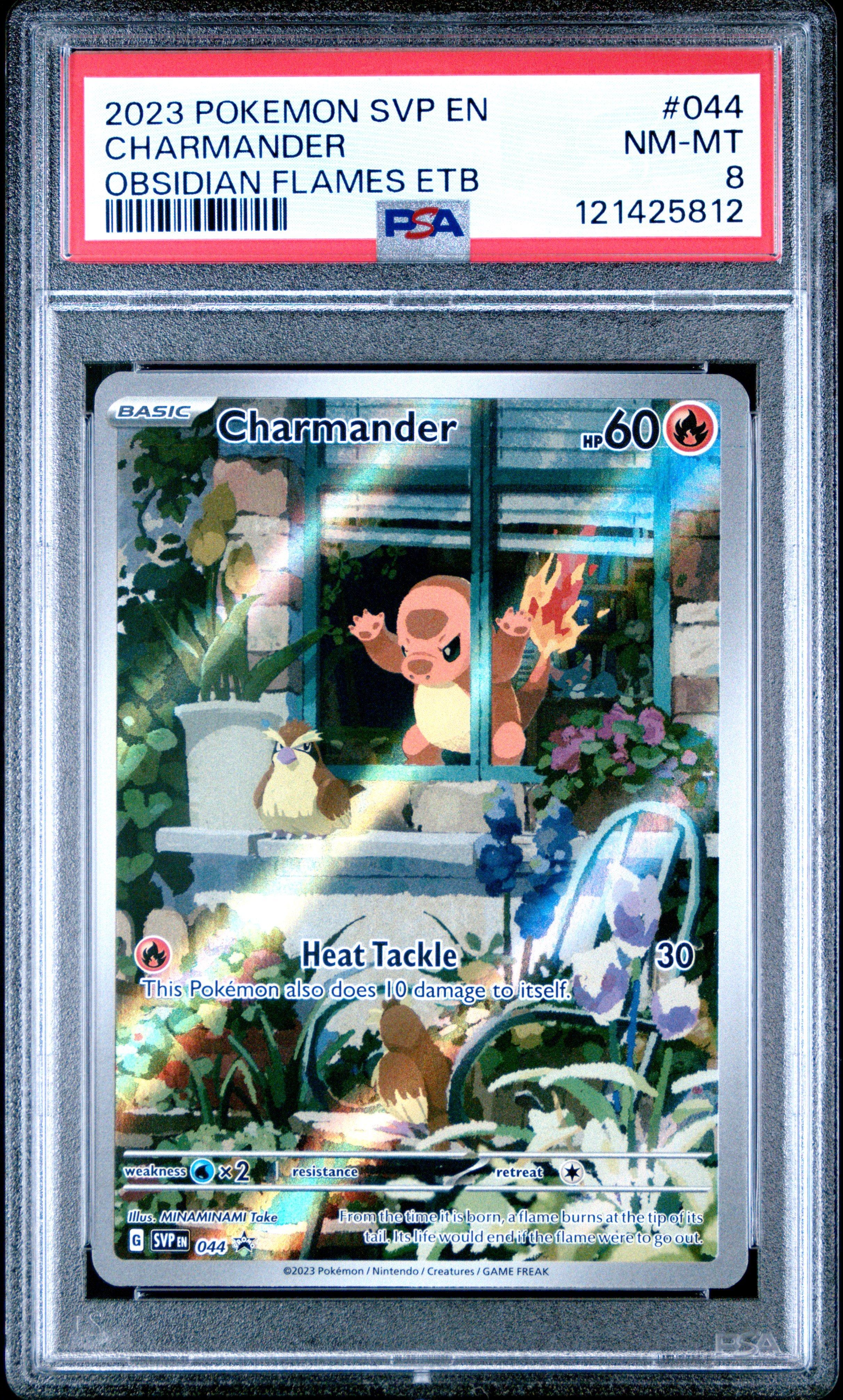 2023 Pokemon Svp En-sv Black Star Promo 044 Charmander Obsidian