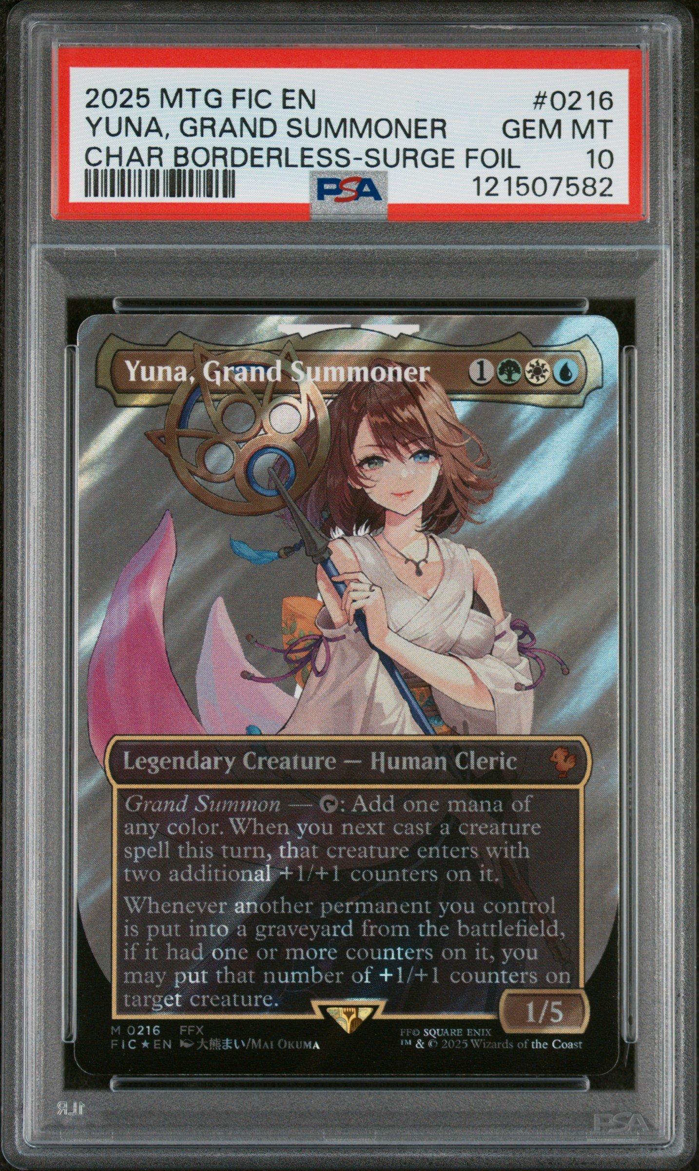2025 Magic The Gathering Final Fantasy Commander Yuna